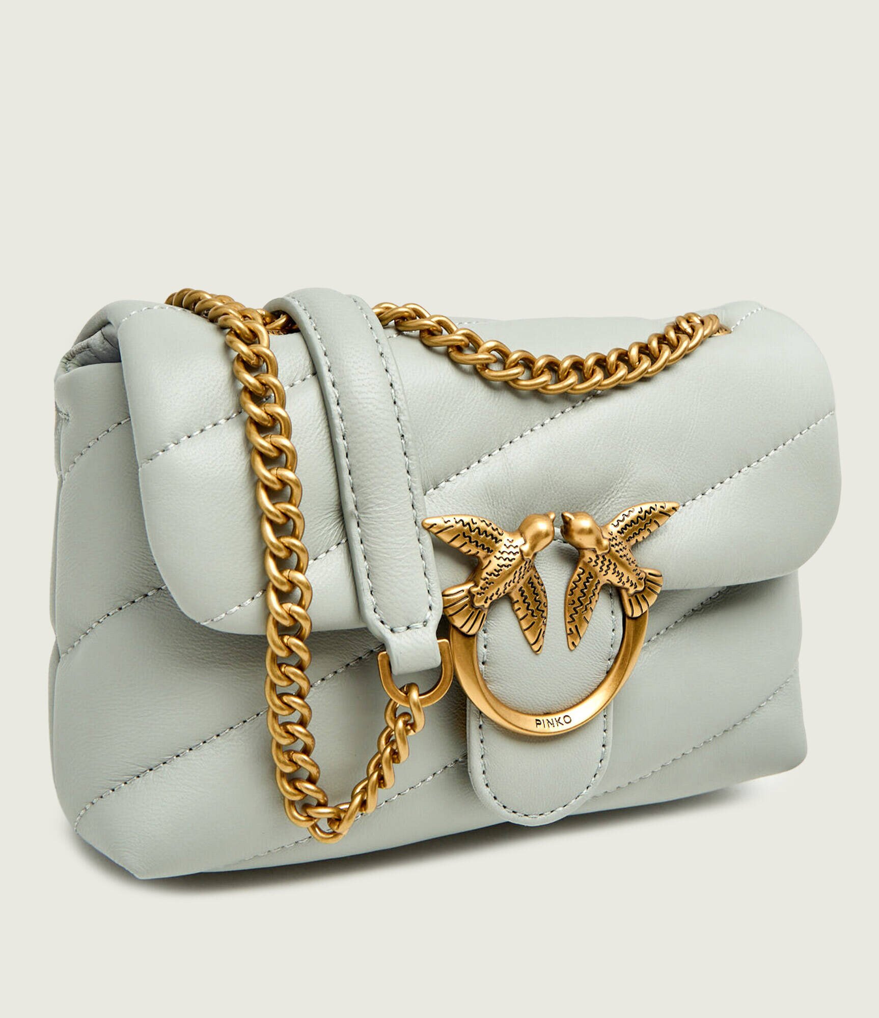 Pinko De piele geantă pe umăr Love Puff Baby