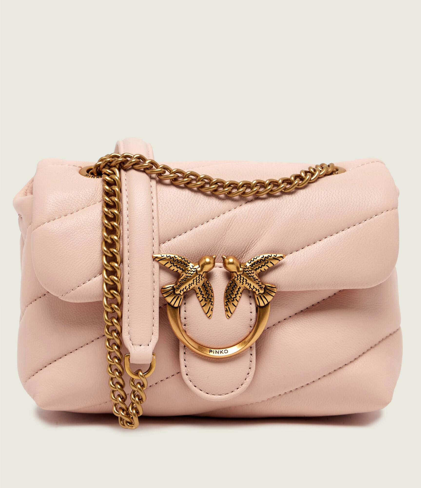 Pinko De piele geantă pe umăr Love Puff Baby