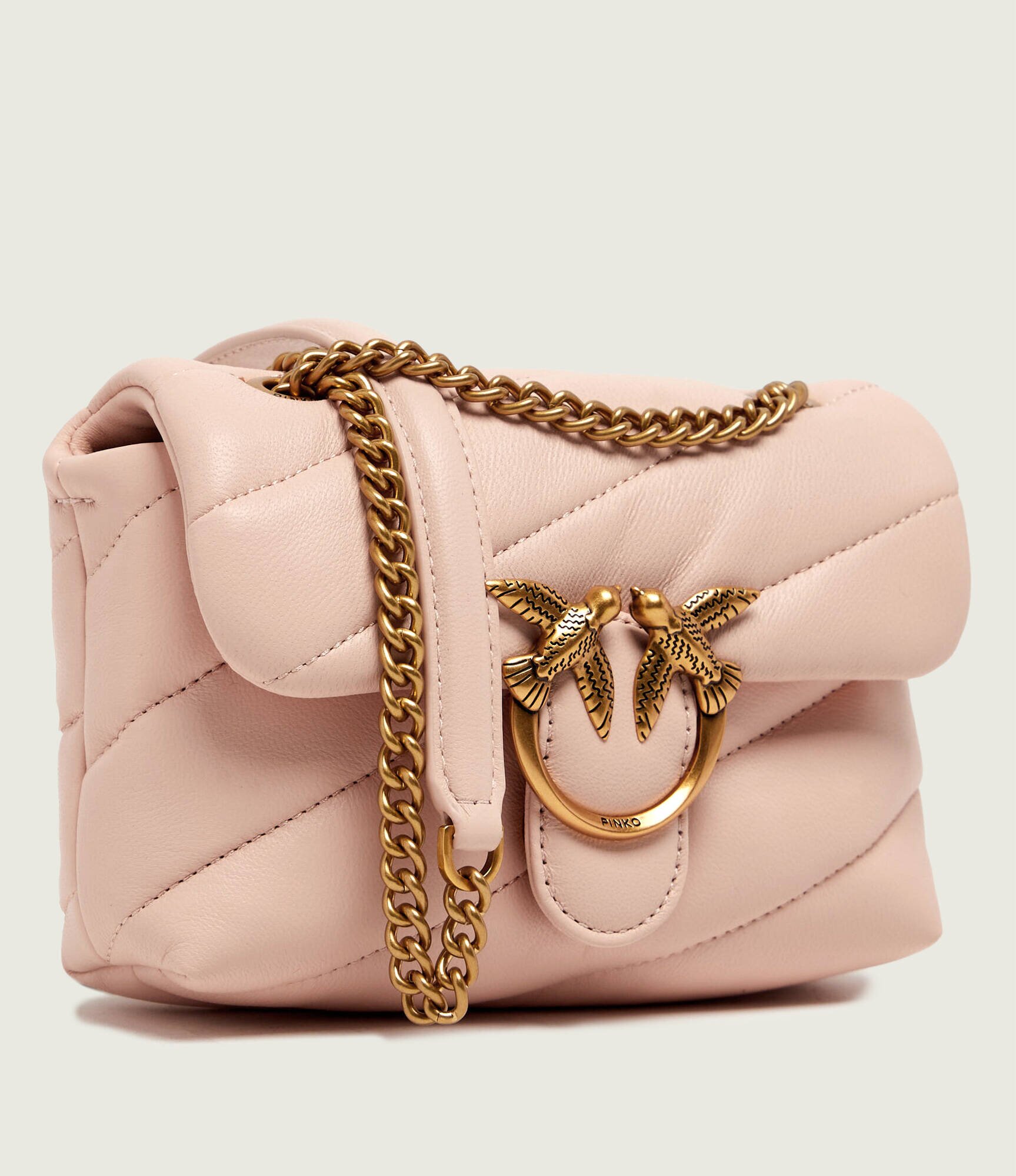 Pinko De piele geantă pe umăr Love Puff Baby