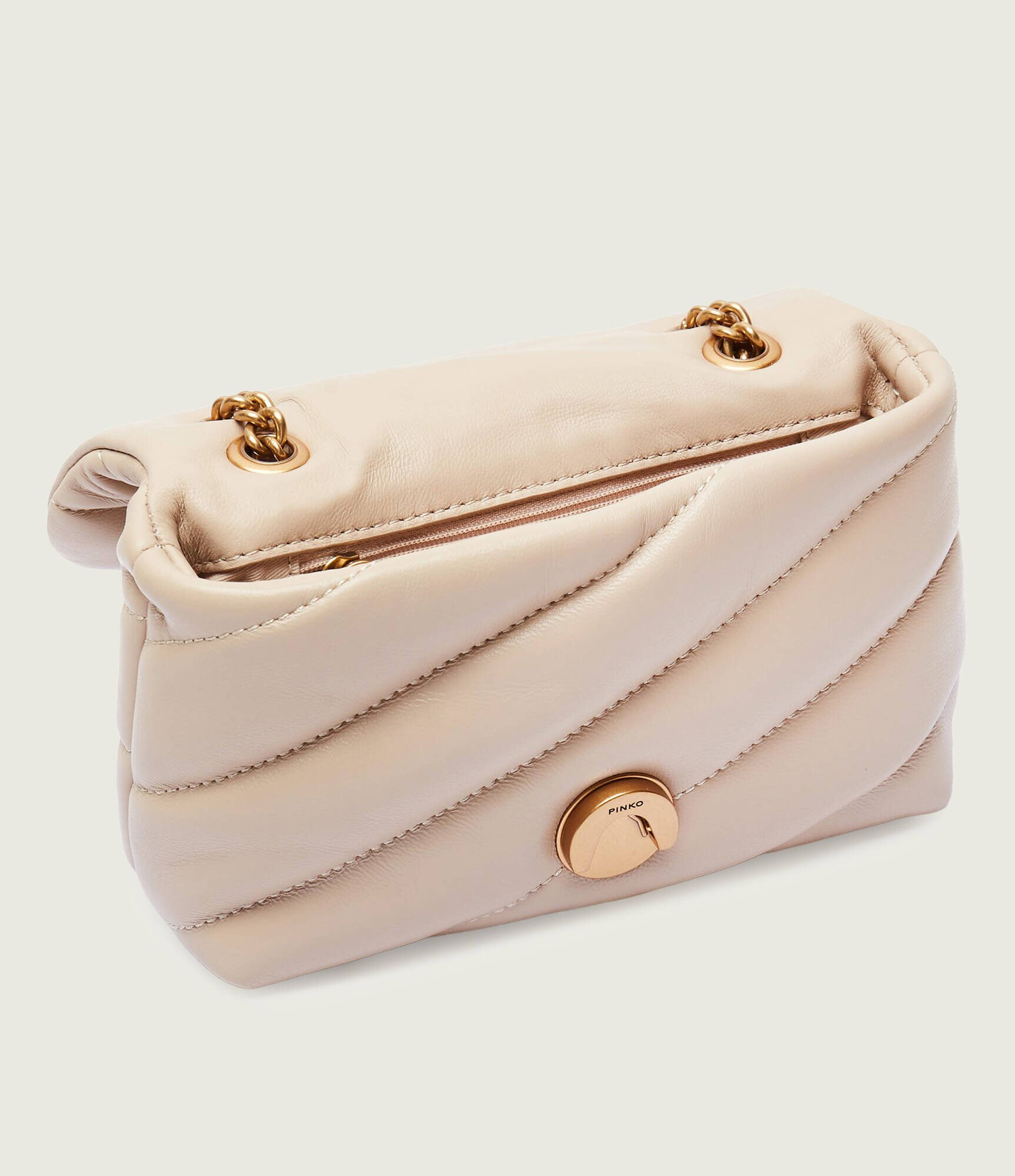 Pinko De piele geantă pe umăr Love Puff Baby