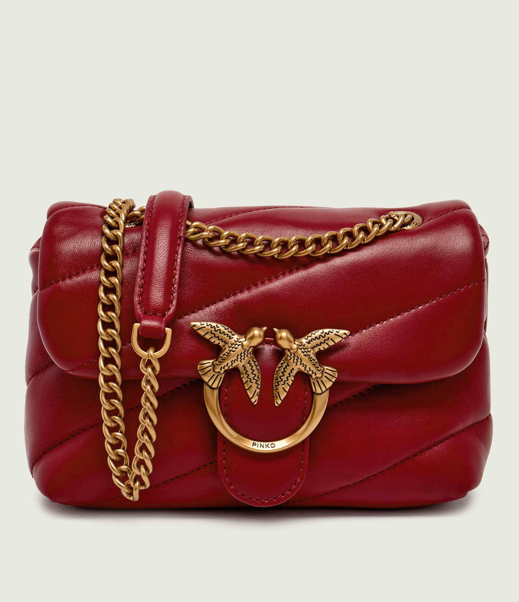 Pinko De piele geantă pe umăr Love Puff Baby