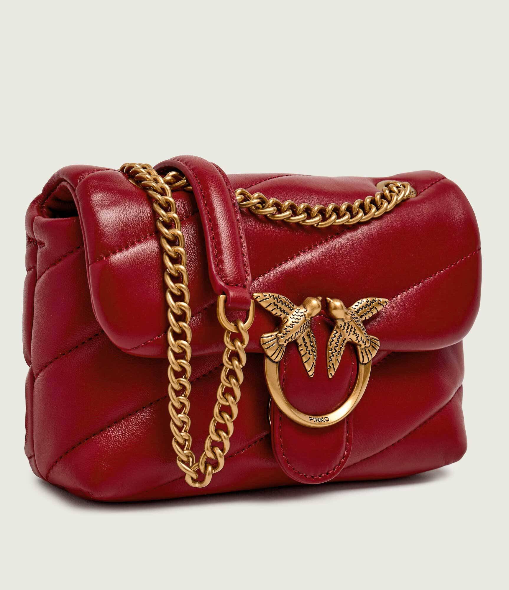 Pinko De piele geantă pe umăr Love Puff Baby