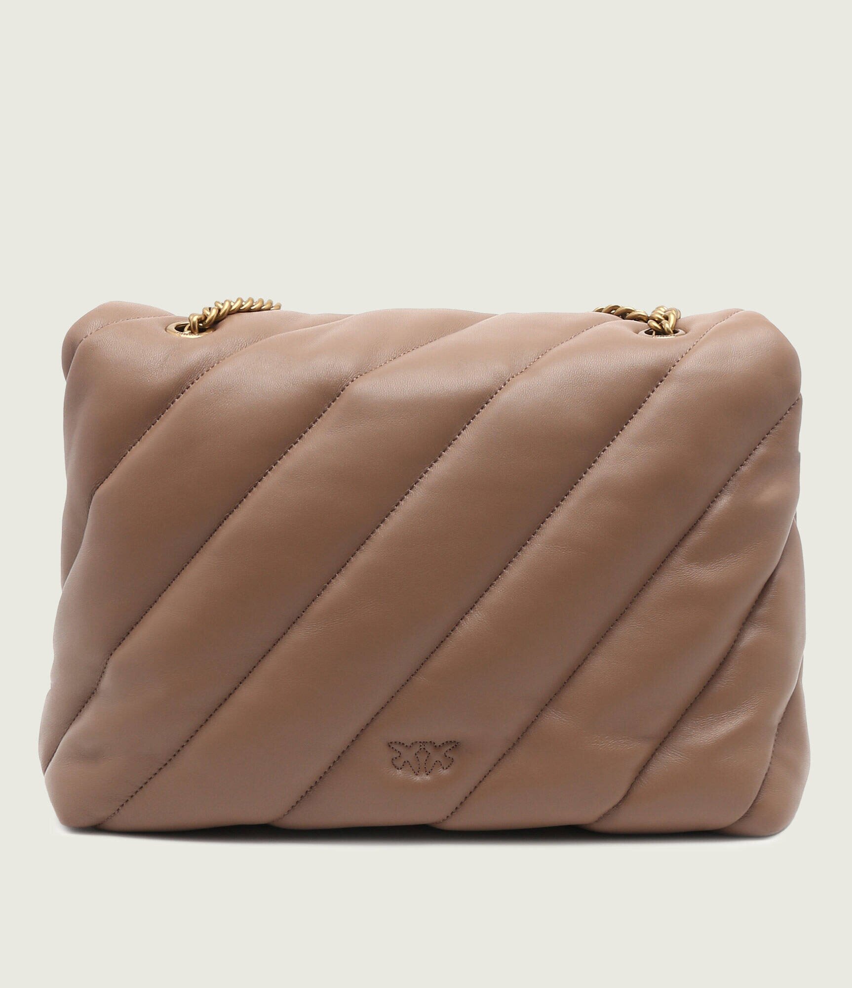 Pinko De piele geantă pe umăr Love Puff Big