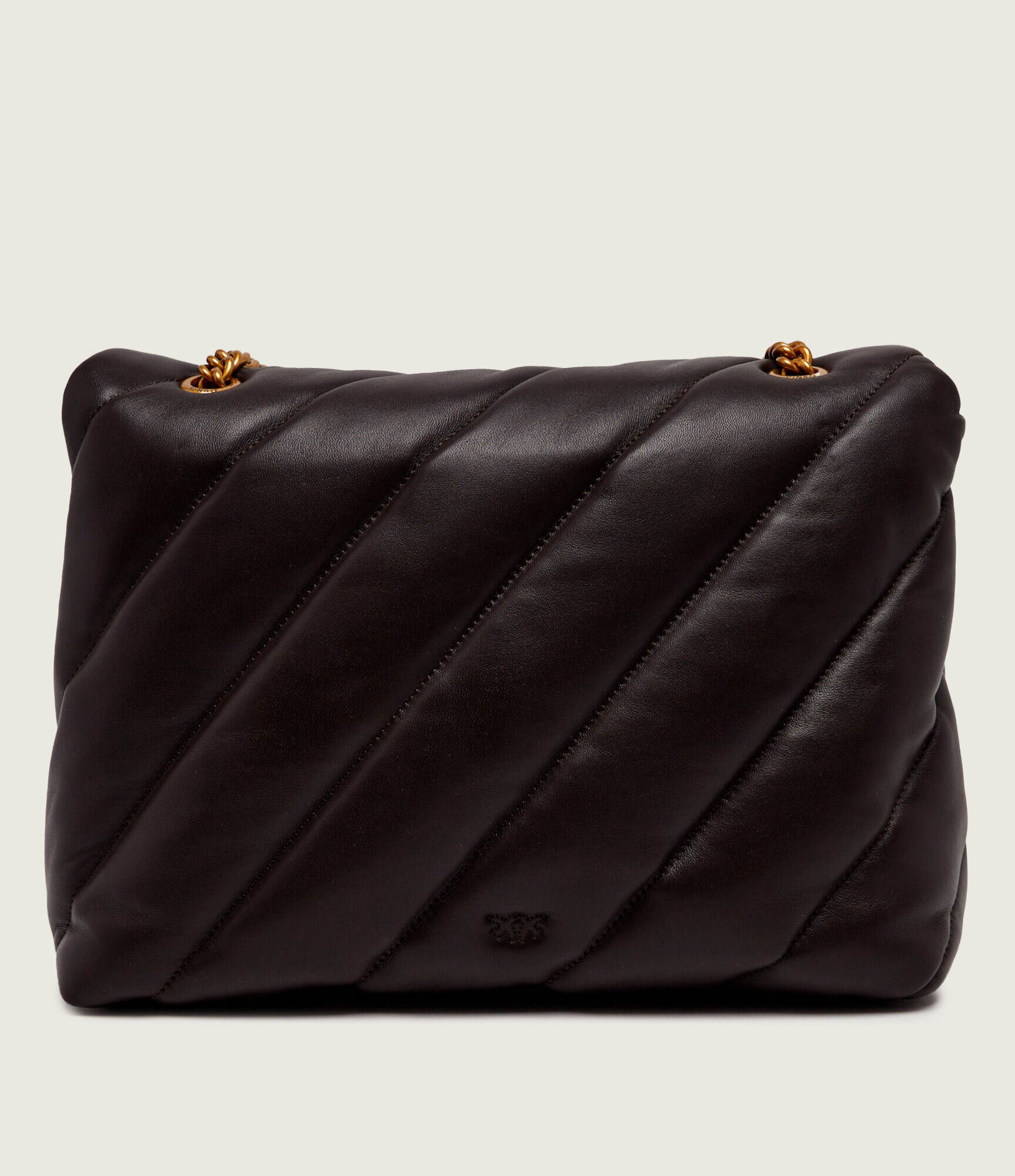 Pinko De piele geantă pe umăr Love Puff Big Cl