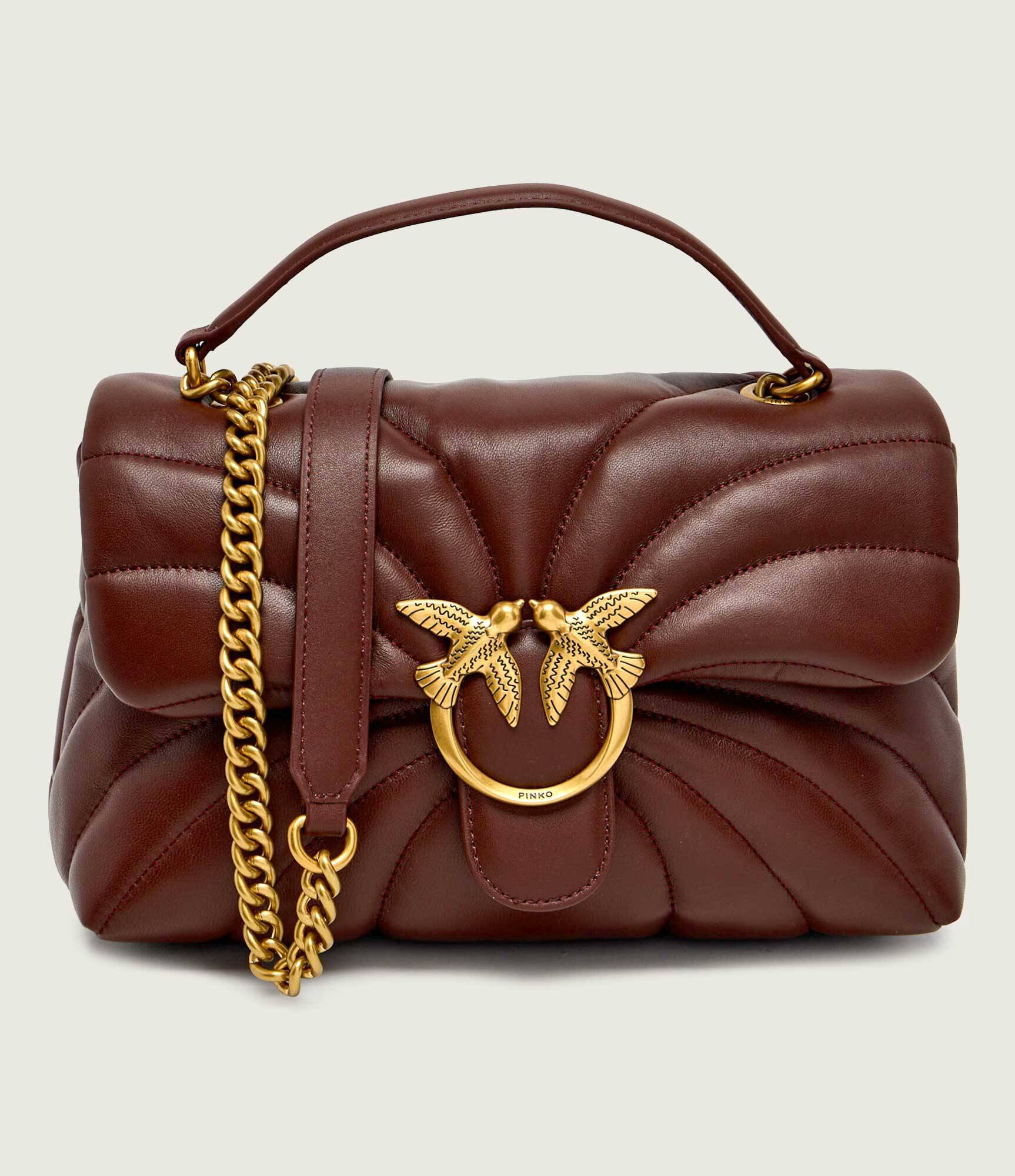 Pinko De piele geantă pe umăr LOVE PUFF CLASSIC CL