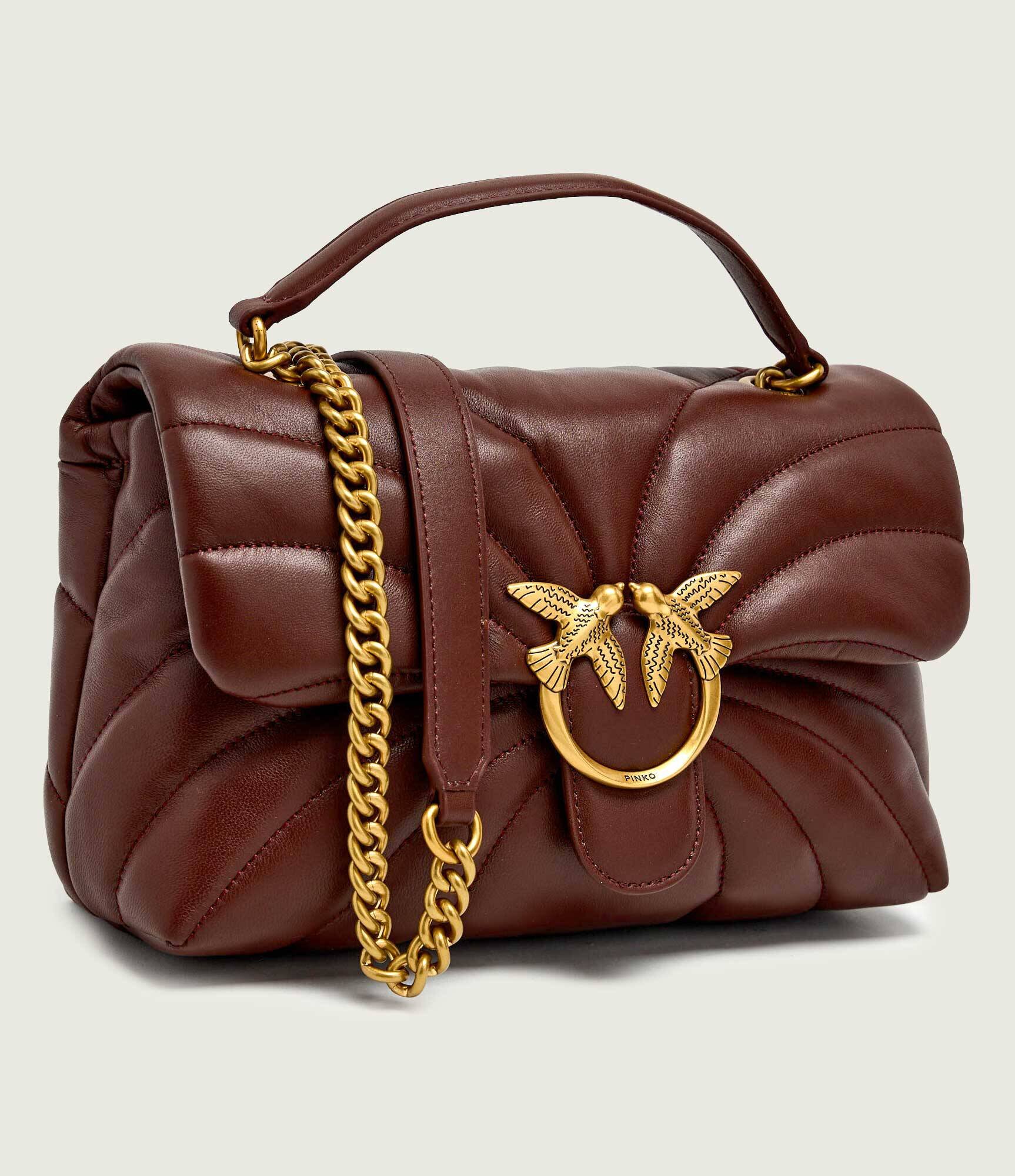 Pinko De piele geantă pe umăr LOVE PUFF CLASSIC CL