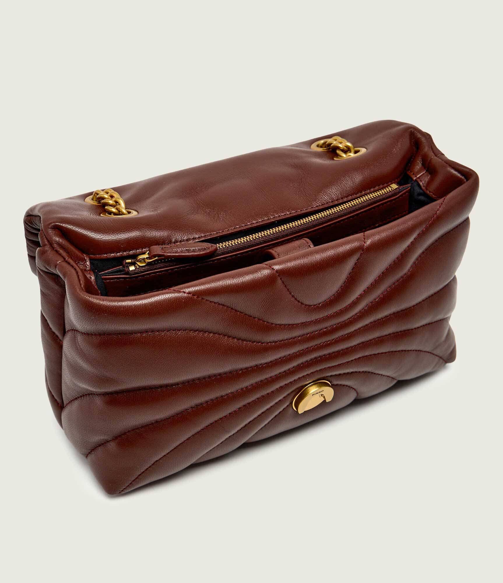 Pinko De piele geantă pe umăr LOVE PUFF CLASSIC CL