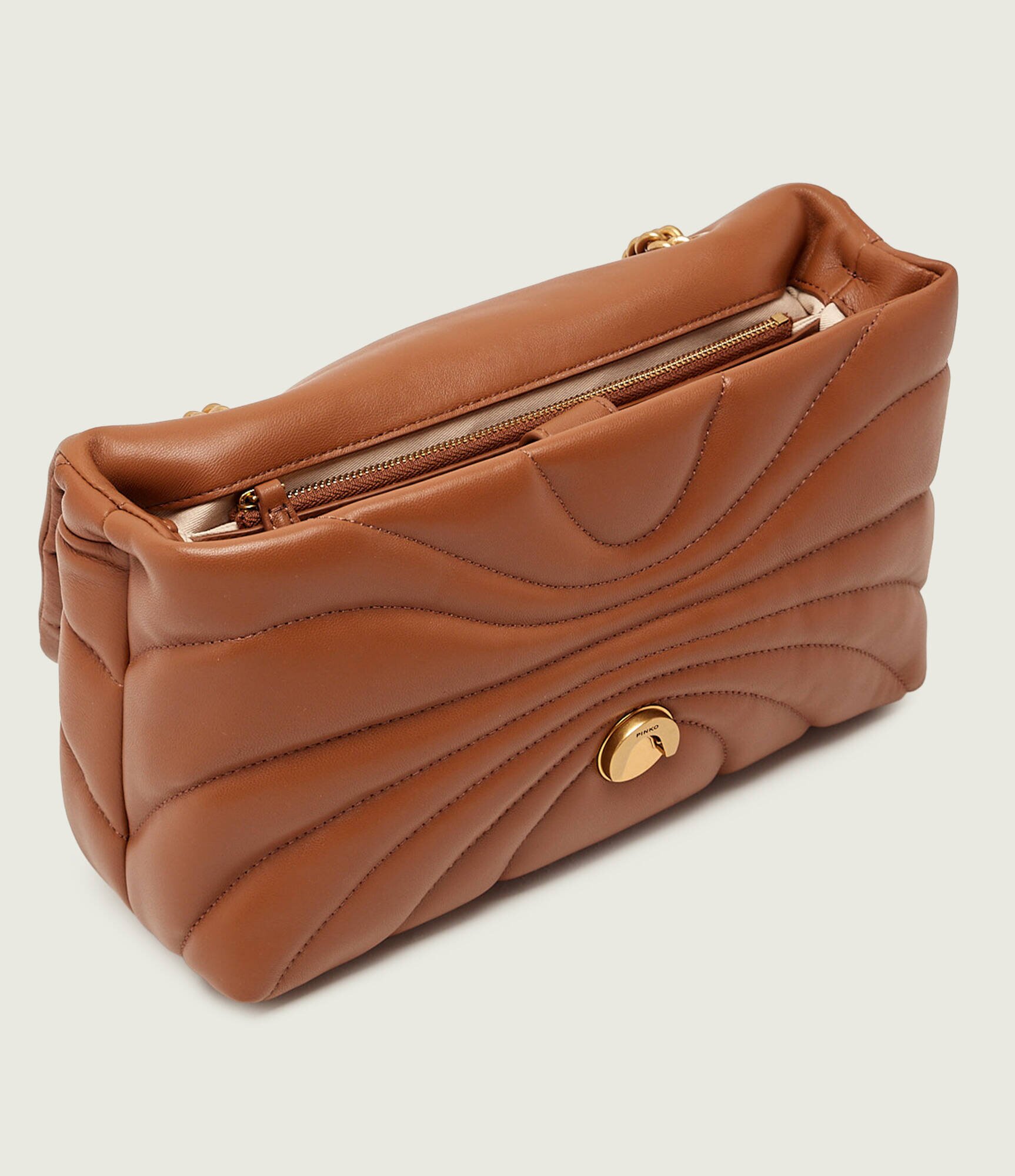 Pinko De piele geantă pe umăr Love Puff Classic Cl