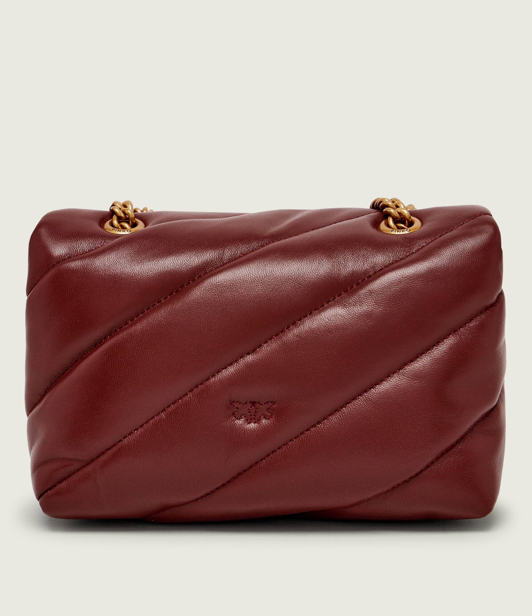 Pinko De piele geantă pe umăr LOVE PUFF MINI