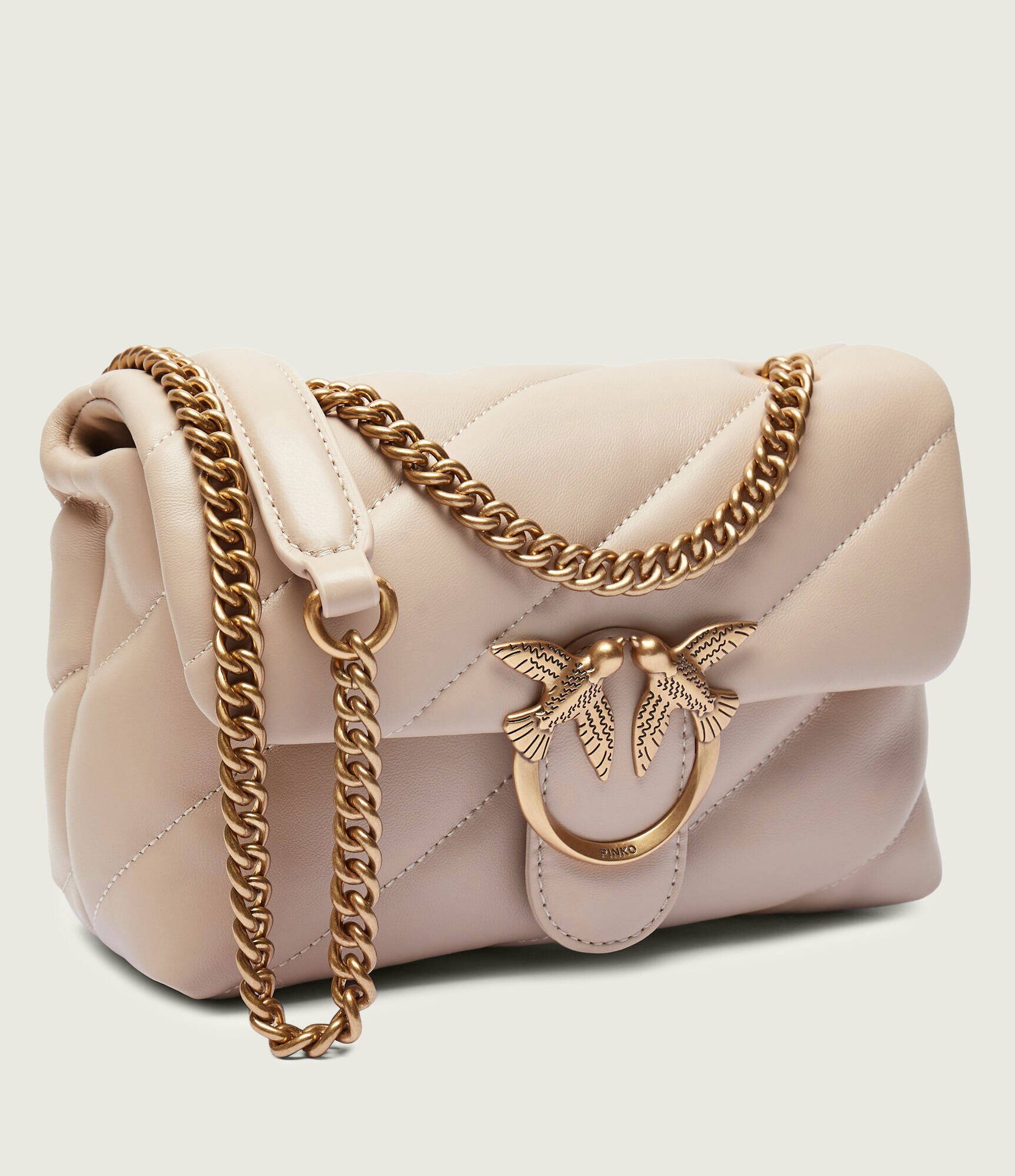 Pinko De piele geantă pe umăr LOVE PUFF MINI