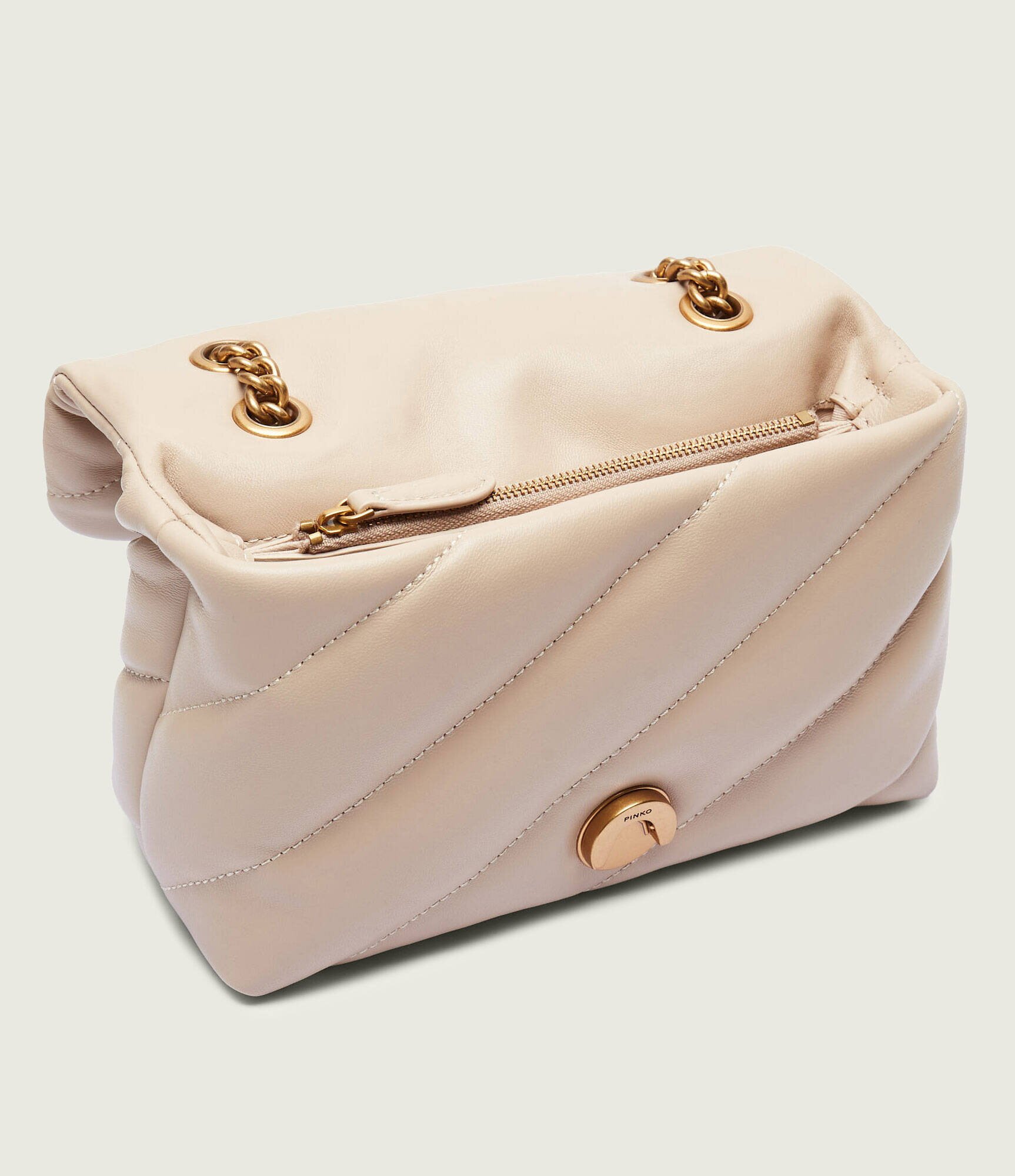 Pinko De piele geantă pe umăr LOVE PUFF MINI