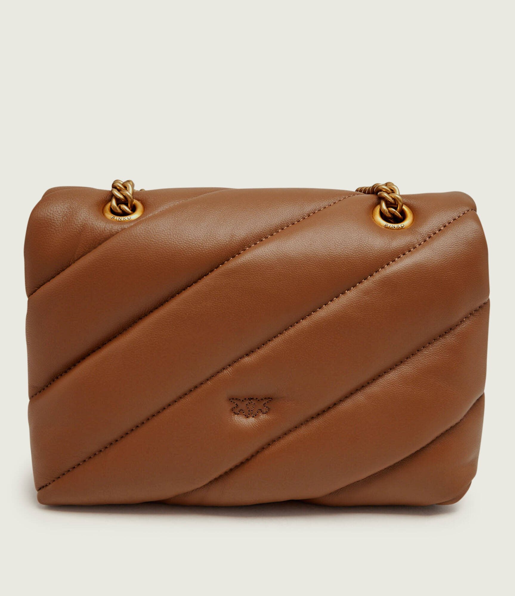 Pinko De piele geantă pe umăr Love Puff Mini