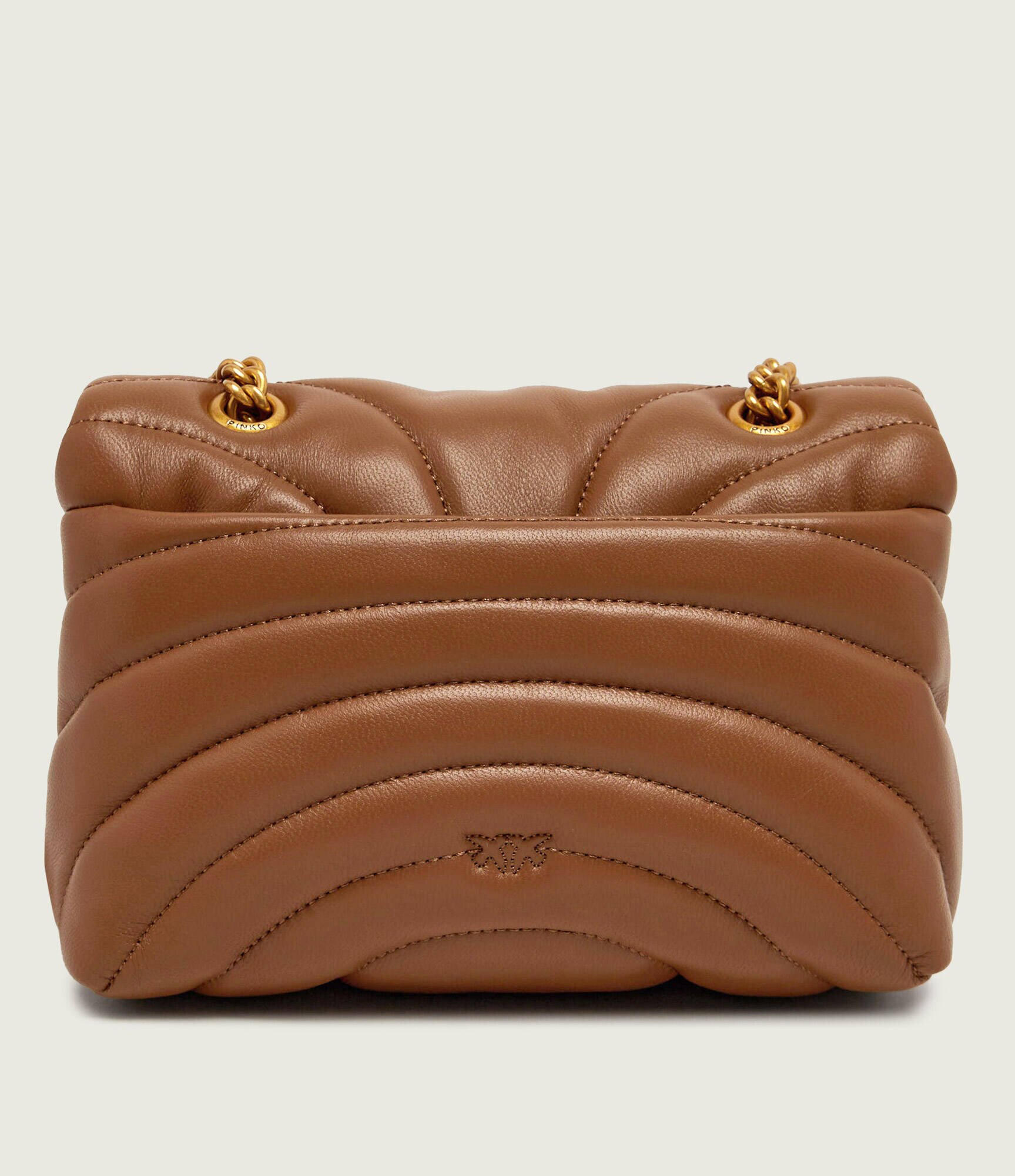 Pinko De piele geantă pe umăr Love Puff Mini
