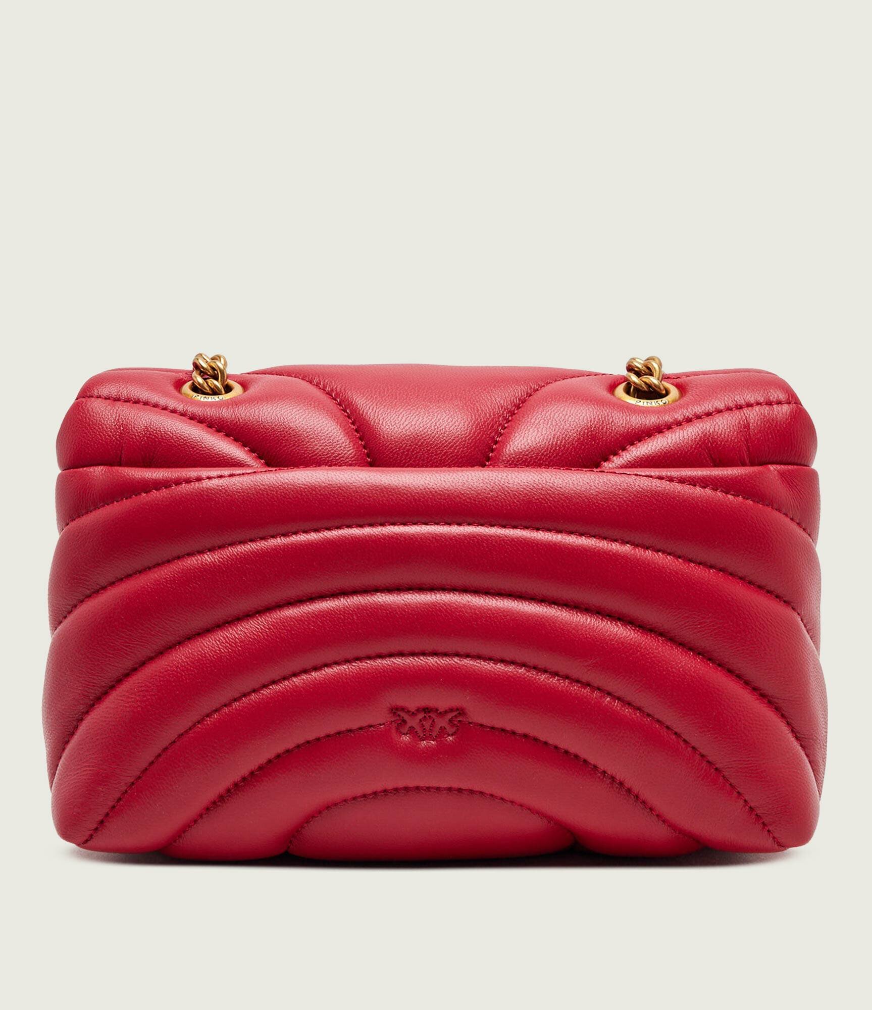 Pinko De piele geantă pe umăr Love Puff Mini
