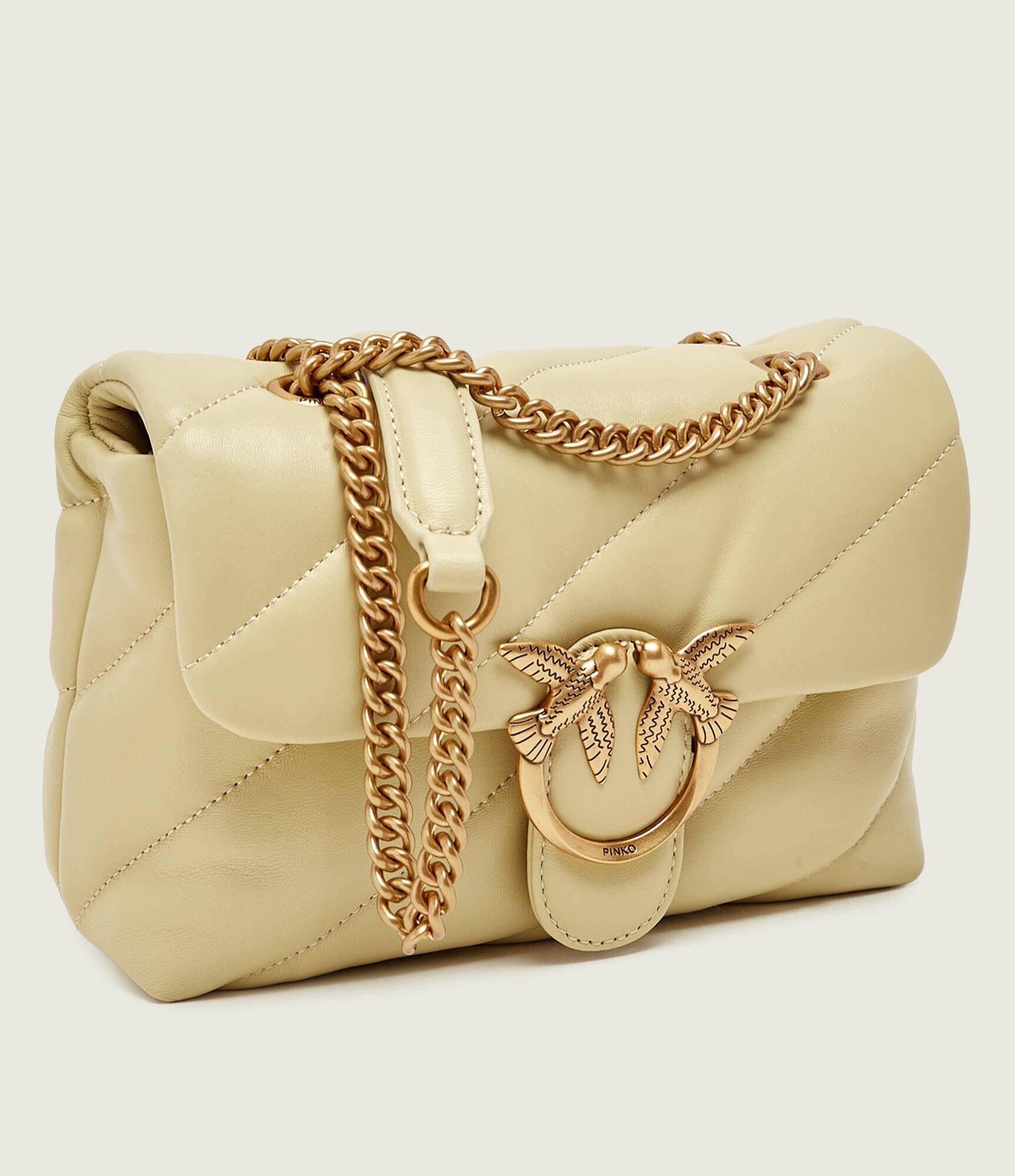 Pinko De piele geantă pe umăr LOVE PUFF MINI