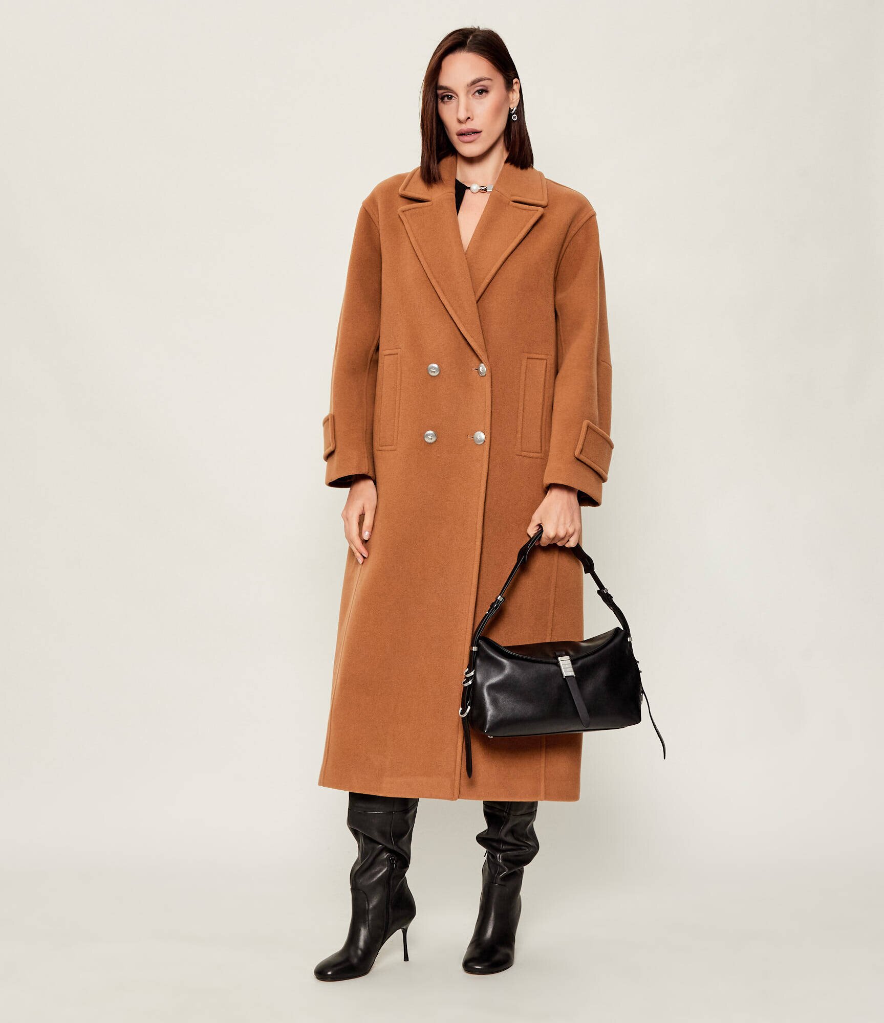Pinko De piele geantă pe umăr NEW SADDLE CLASSIC