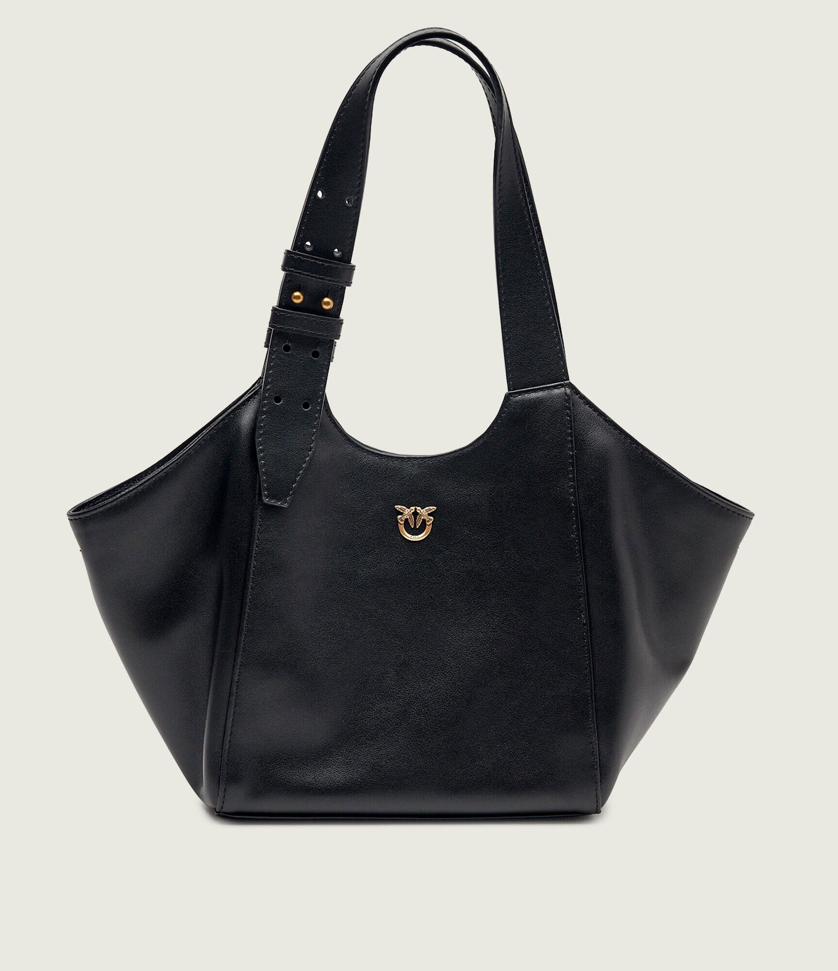 Pinko De piele geantă pe umăr TOTE MINI
