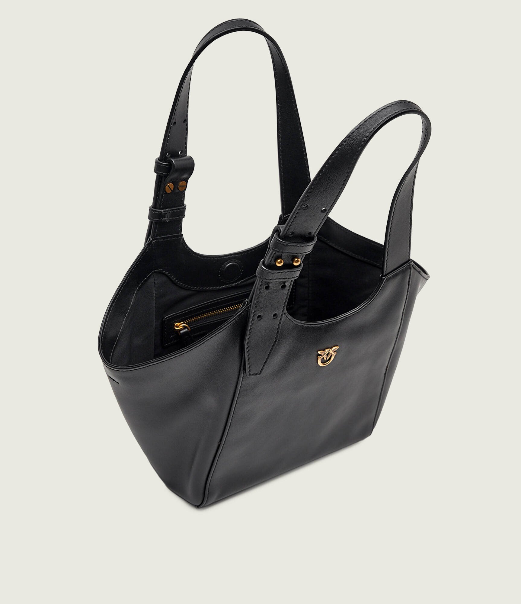 Pinko De piele geantă pe umăr TOTE MINI