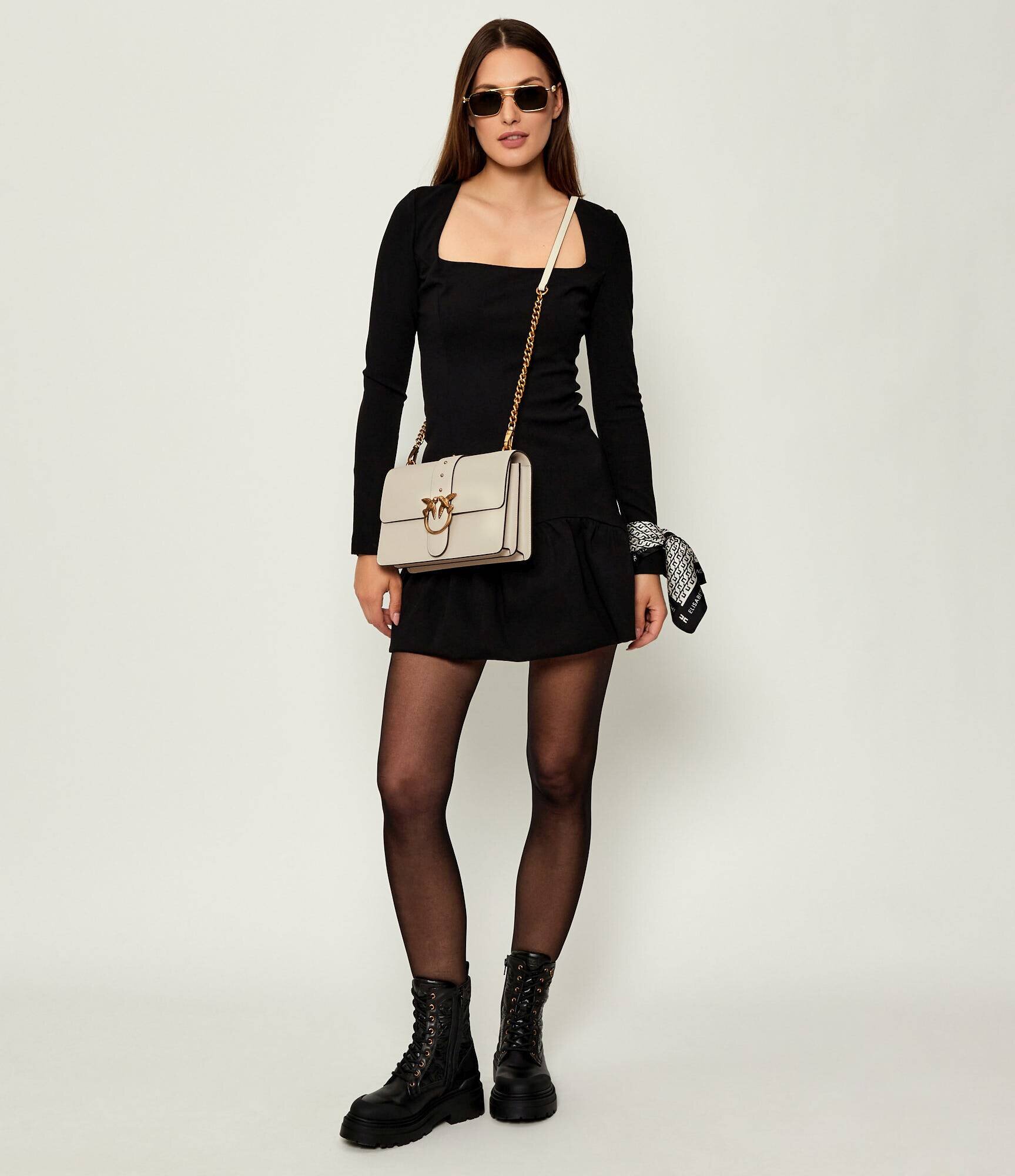 Pinko De piele geantă poștaș LOVE ONE CLASSIC CL