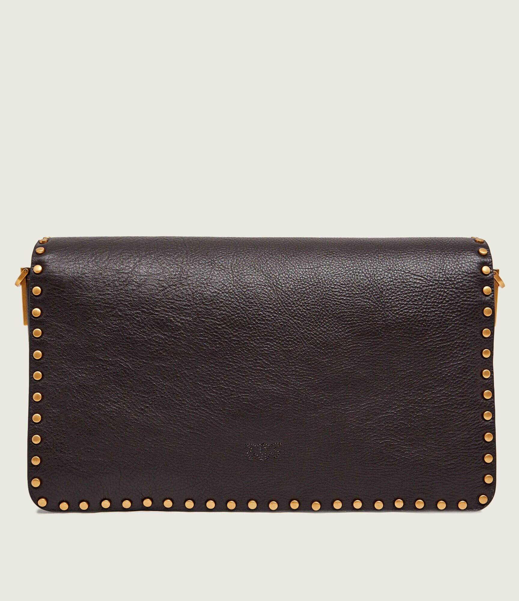 Pinko De piele geantă poștaș Love One Slouchy Cl