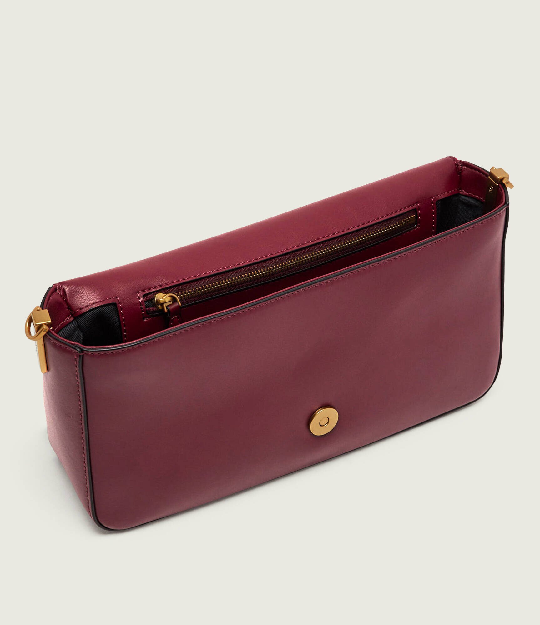 Pinko De piele geantă poștaș Love One Slouchy Classic