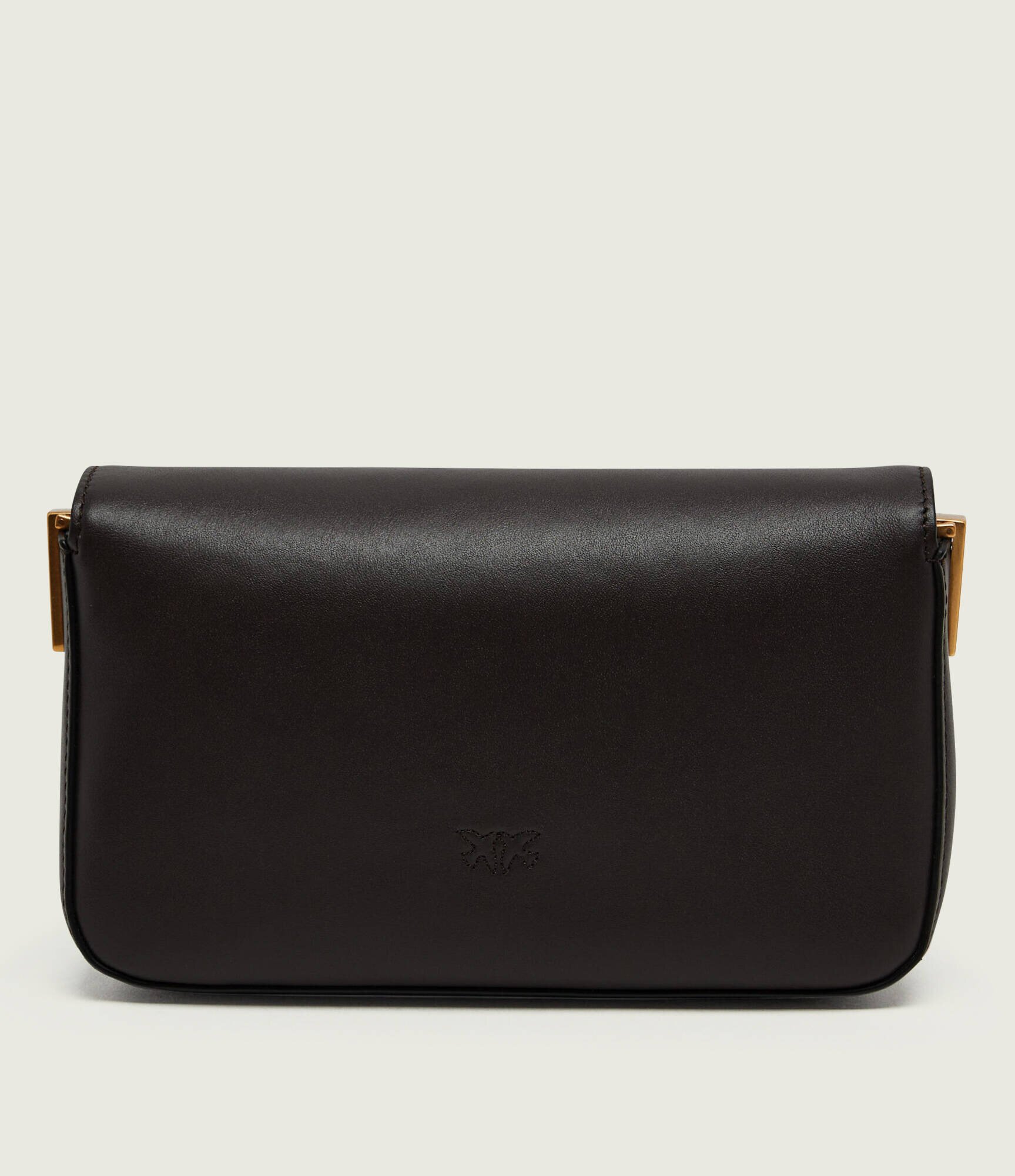Pinko De piele geantă poștaș Love One Slouchy Mini