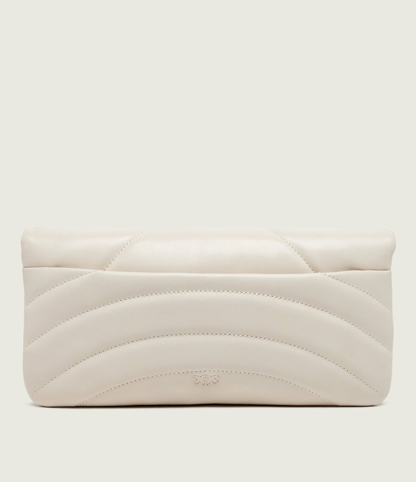 Pinko De piele geantă poștaș/poșetă plic Click Horizontal Classic