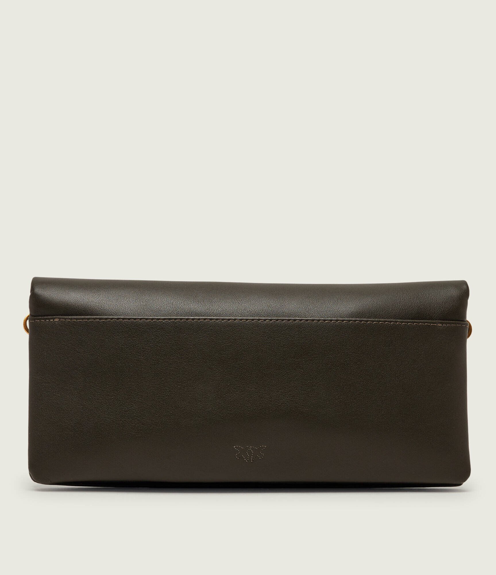 Pinko De piele geantă poștaș/poșetă plic CLICK SOFT HORIZONTAL CLASSIC