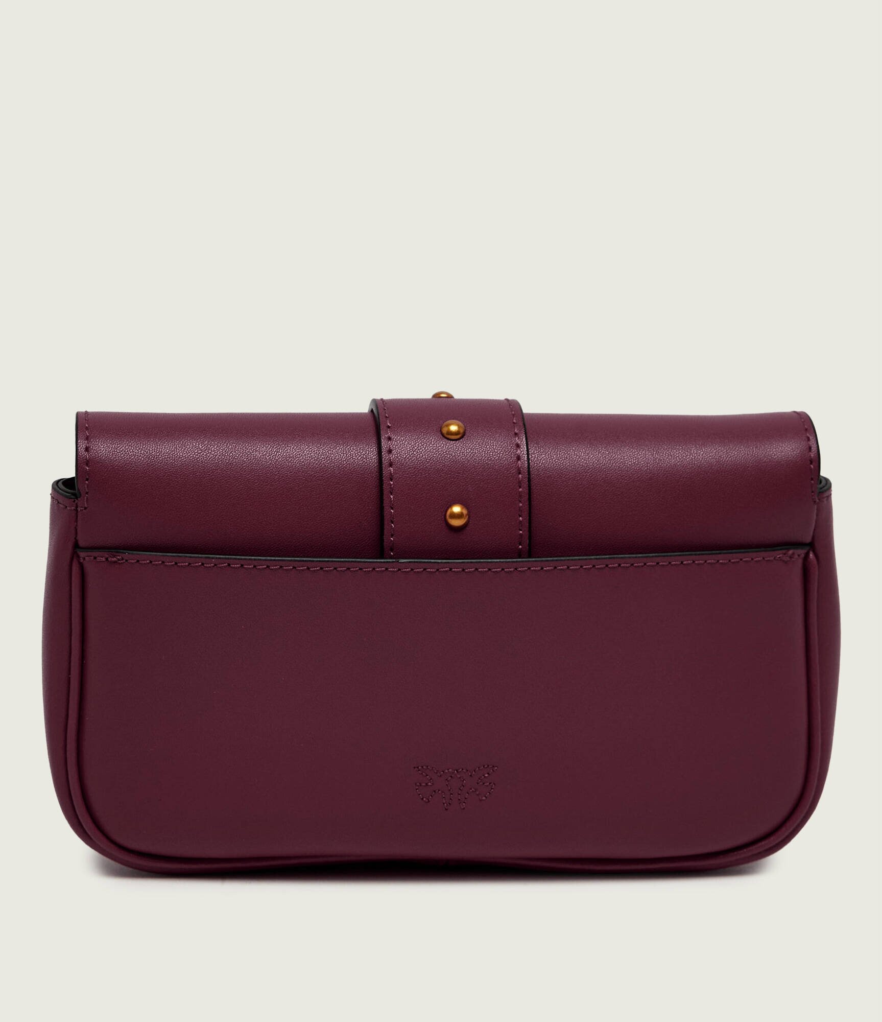 Pinko De piele geantă poștaș/poșetă plic Love Pocket New Buckle
