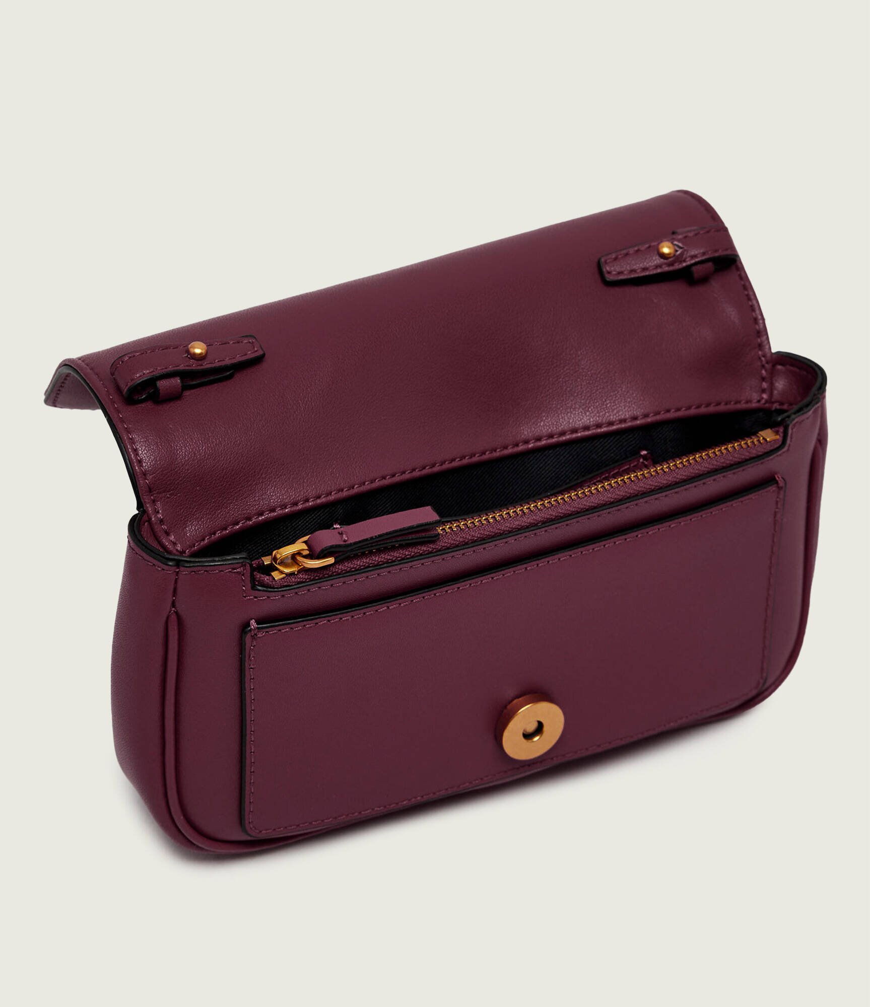 Pinko De piele geantă poștaș/poșetă plic Love Pocket New Buckle