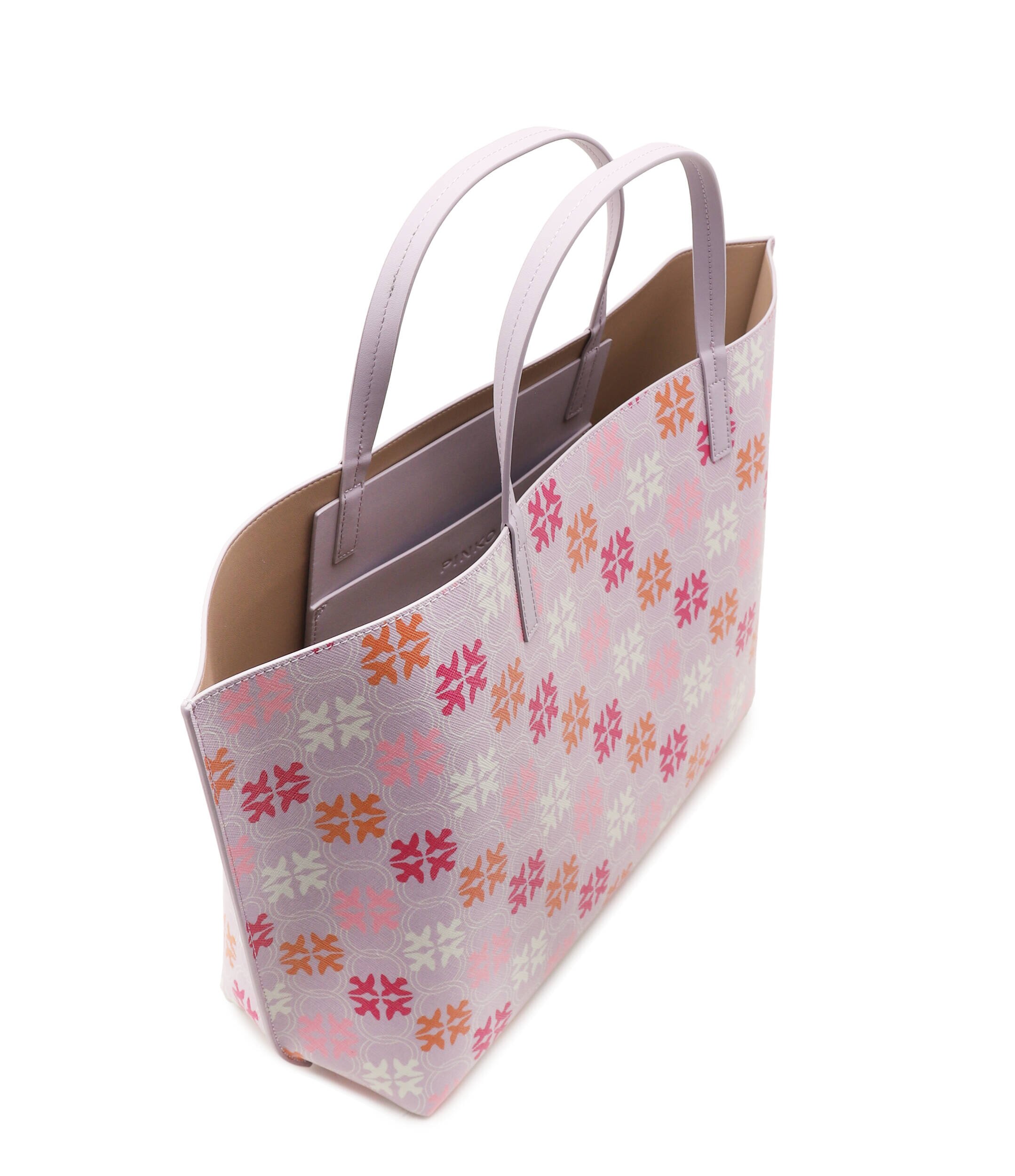 Pinko De piele geantă shopper Carrie