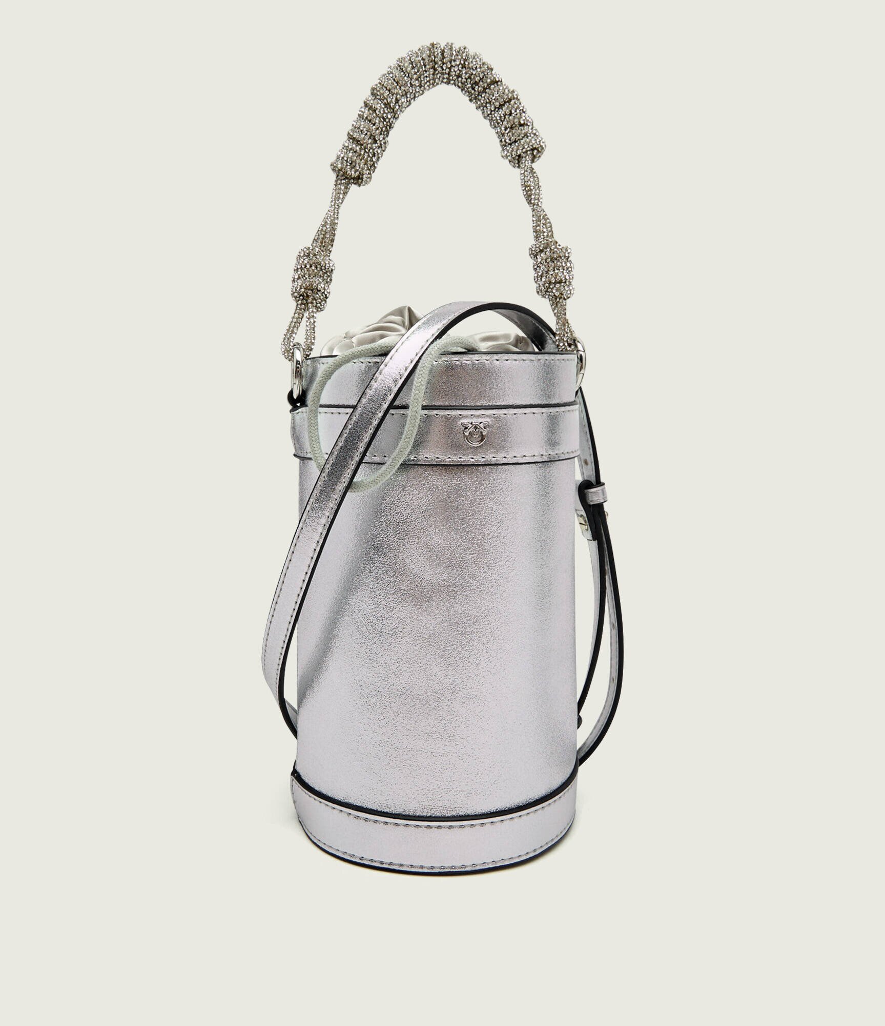 Pinko De piele geantă tip sac MINI BUCKET