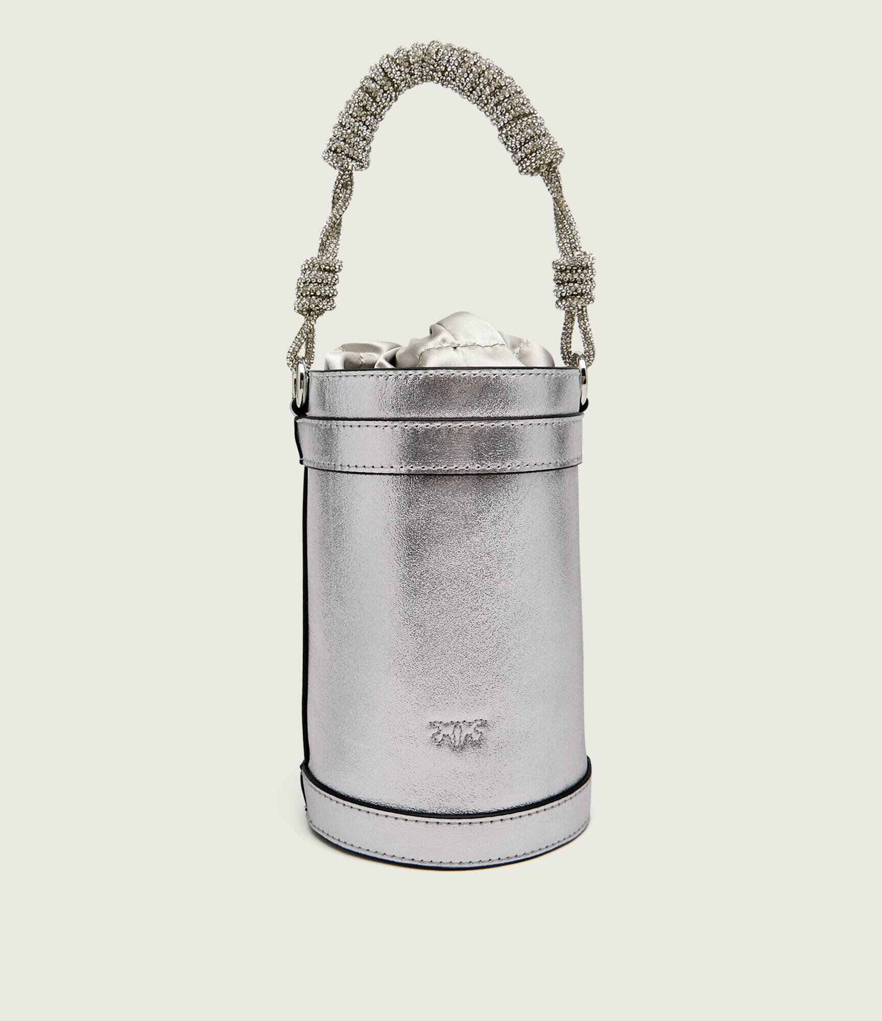 Pinko De piele geantă tip sac MINI BUCKET