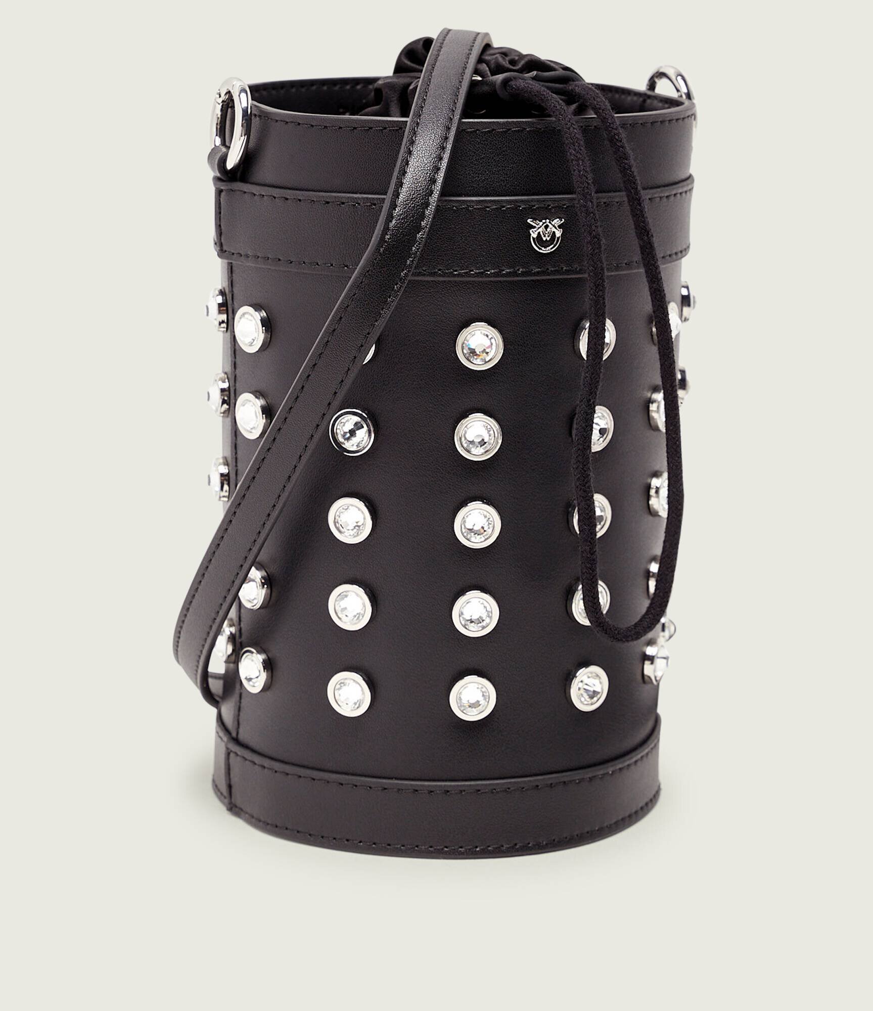 Pinko De piele geantă tip sac MINI BUCKET