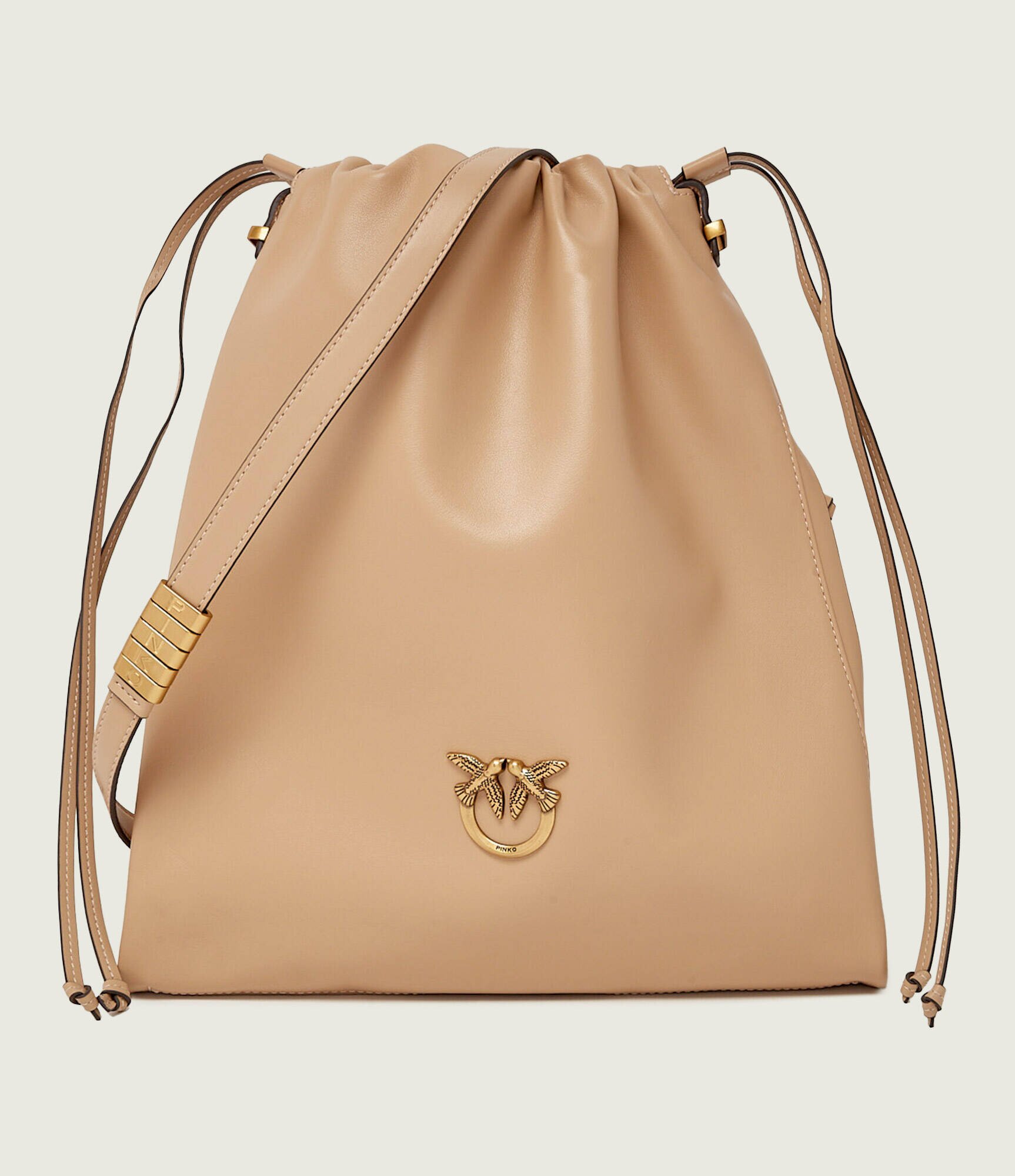 Pinko De piele geantă tip sac SLOUCHY CLASSIC