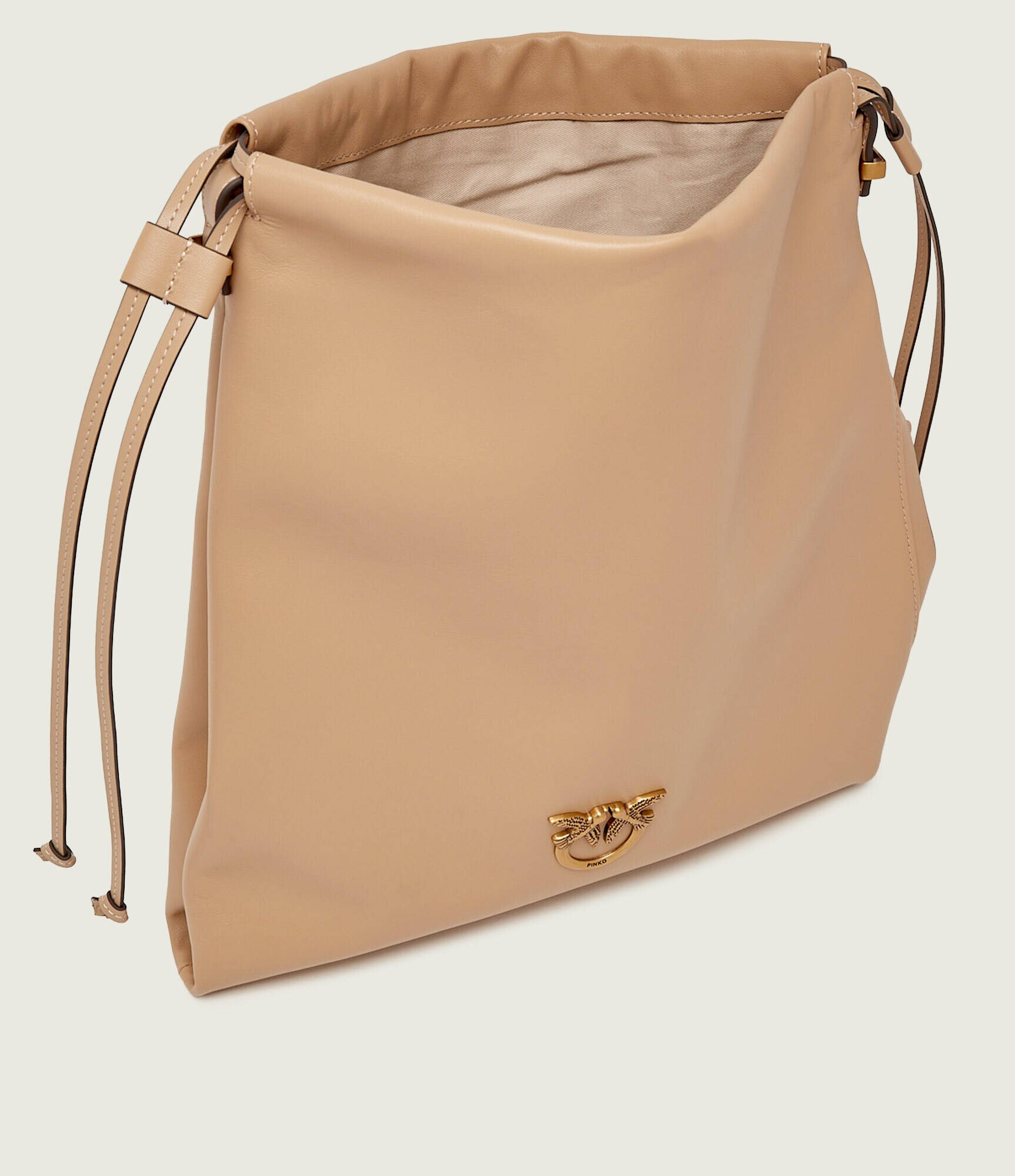 Pinko De piele geantă tip sac SLOUCHY CLASSIC