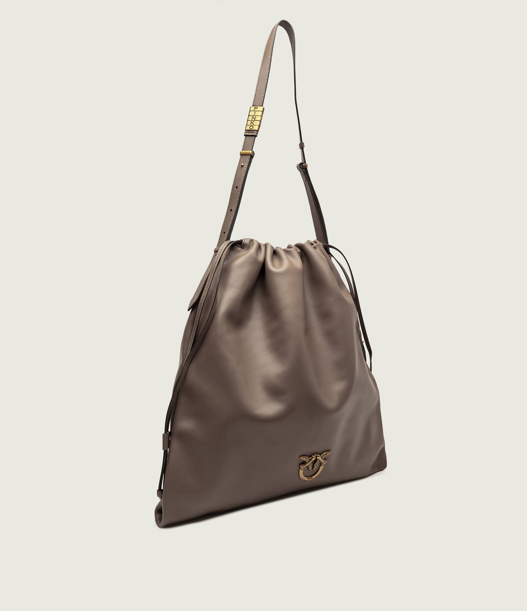Pinko De piele geantă tip sac SLOUCHY EXTRA