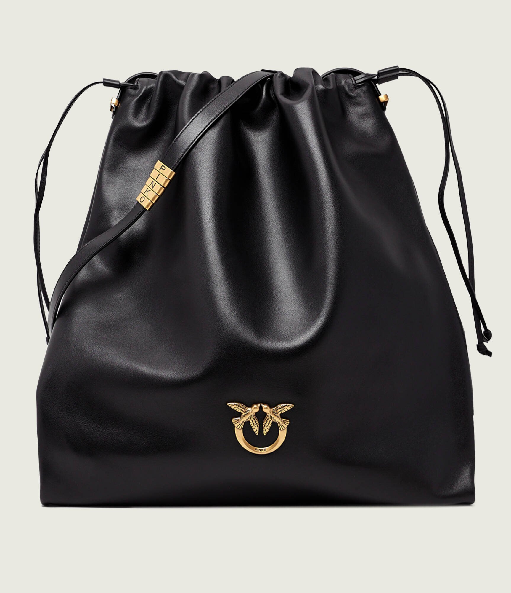 Pinko De piele geantă tip sac SLOUCHY EXTRA