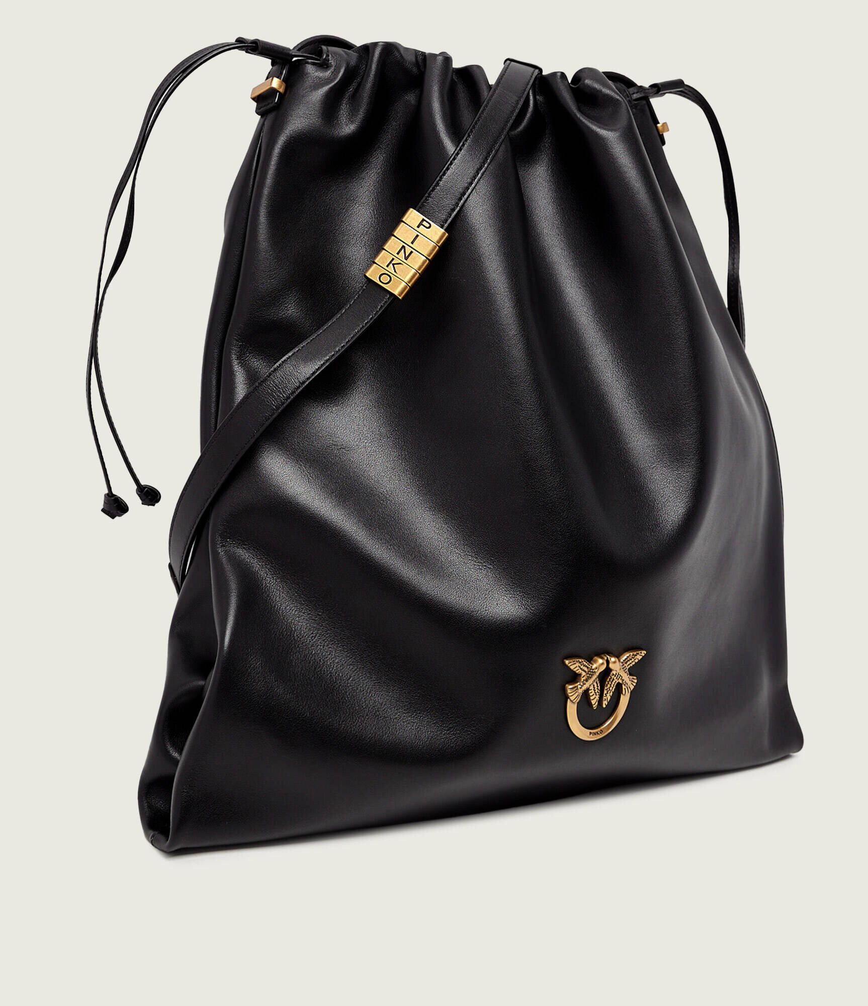 Pinko De piele geantă tip sac SLOUCHY EXTRA