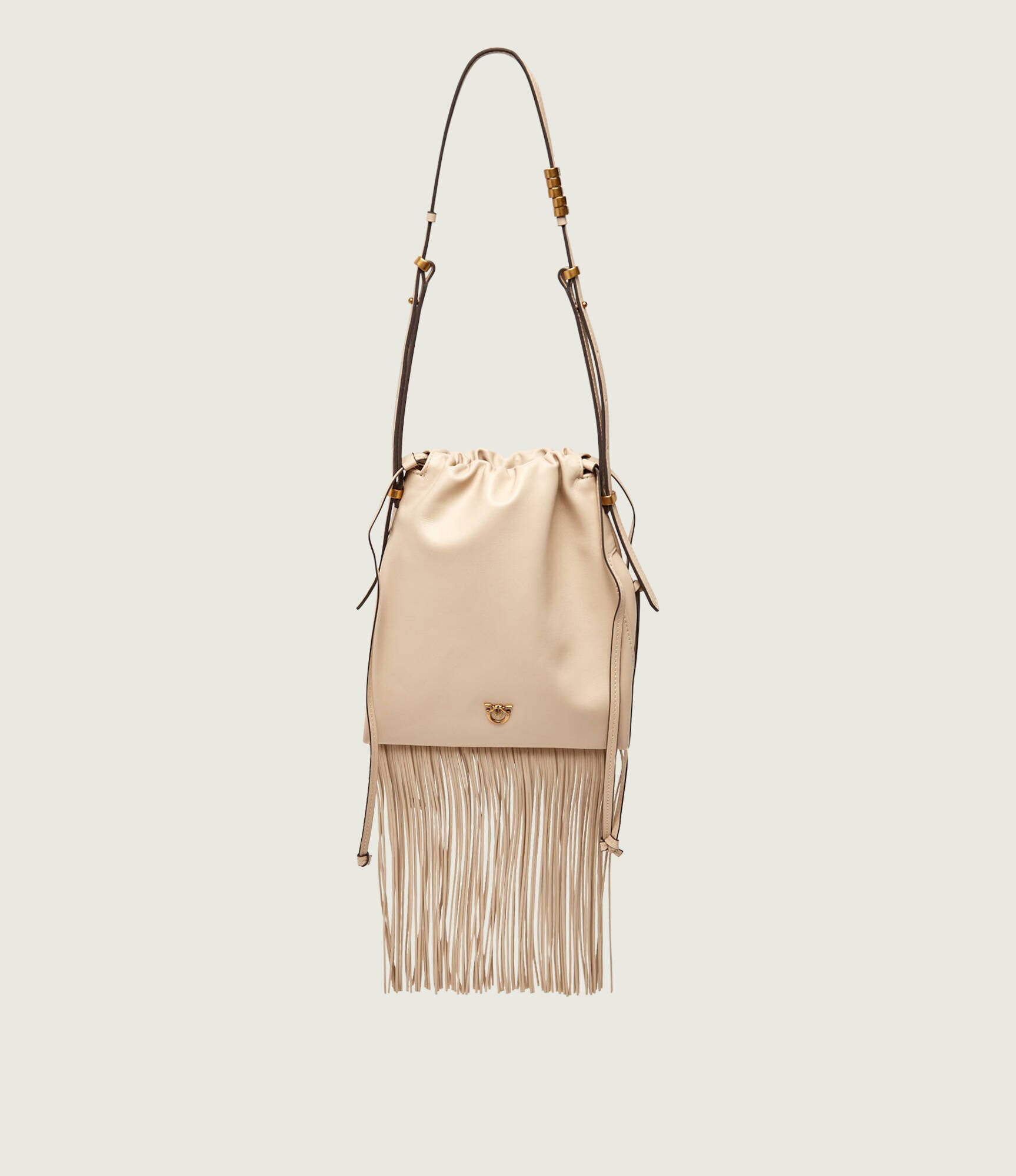Pinko De piele geantă tip sac SLOUCHY MINI
