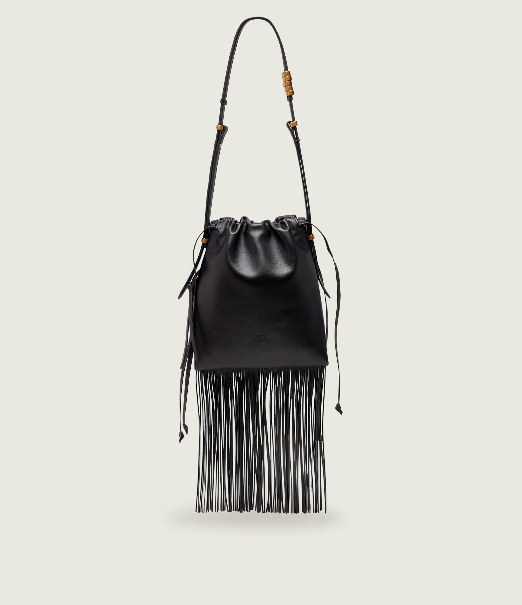 Pinko De piele geantă tip sac SLOUCHY MINI