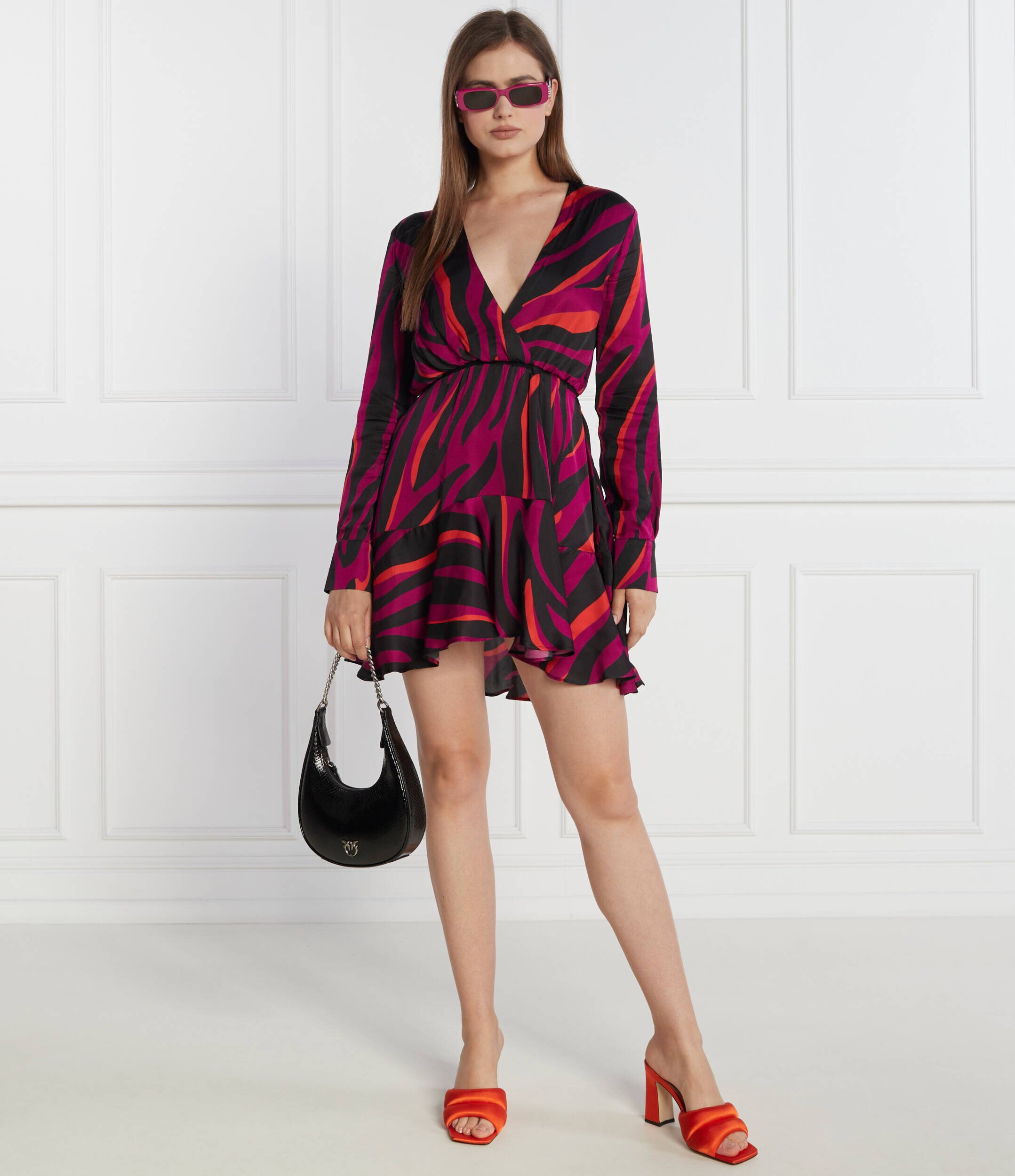 Pinko De piele hobo Brioche hobo Mini