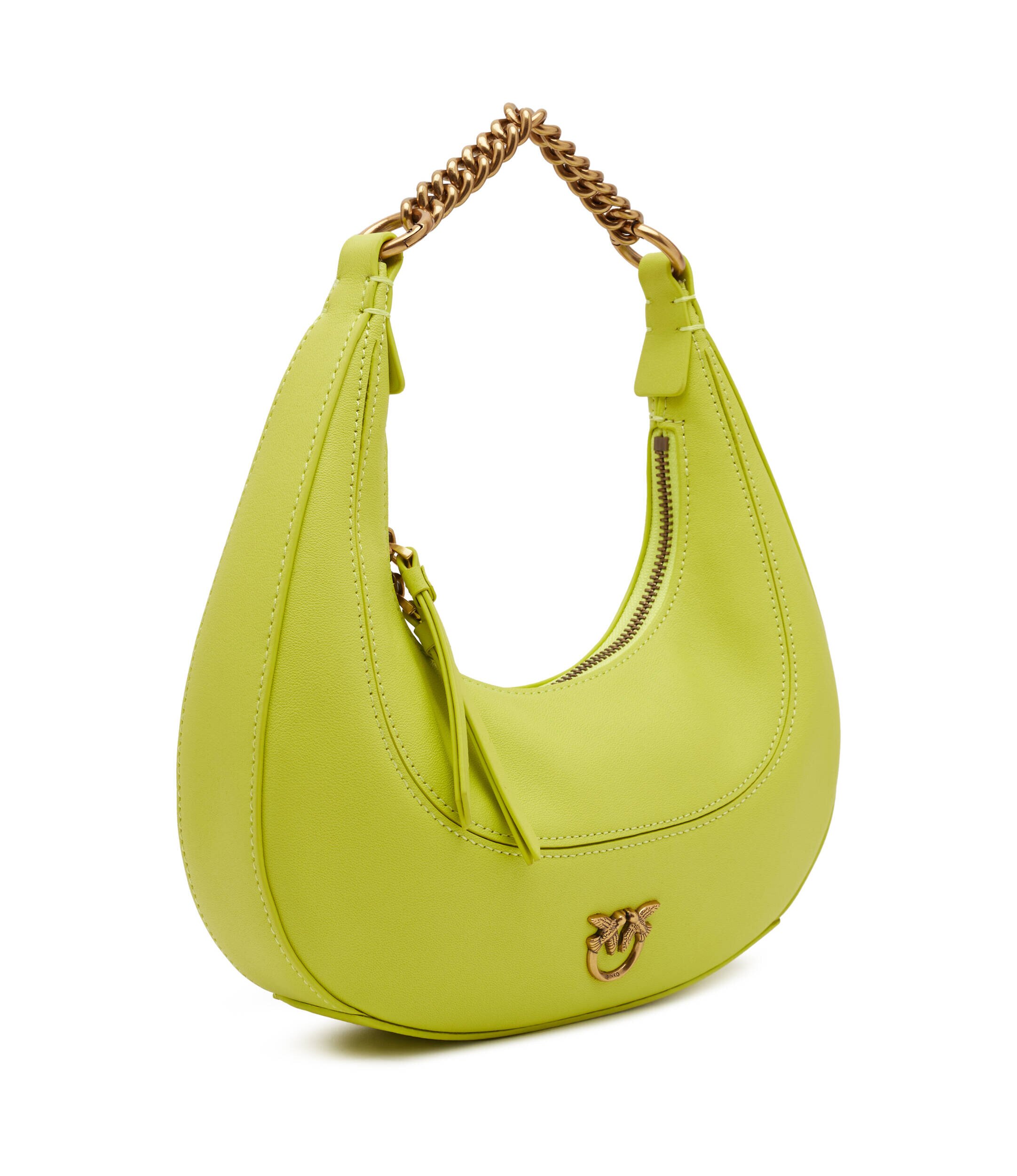 Pinko De piele hobo brioche mini morb