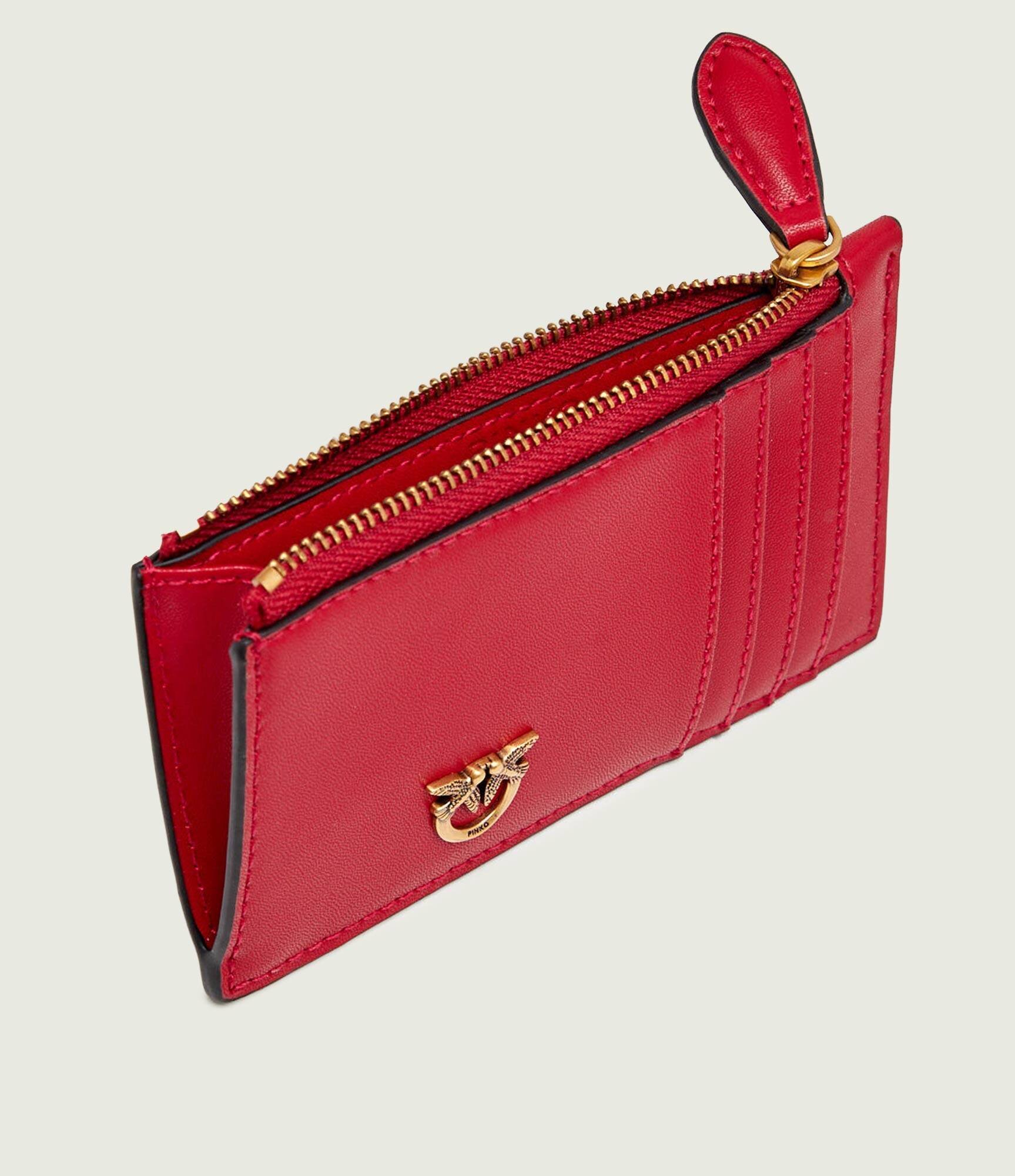 Pinko De piele husă pentru carduri AIRONE