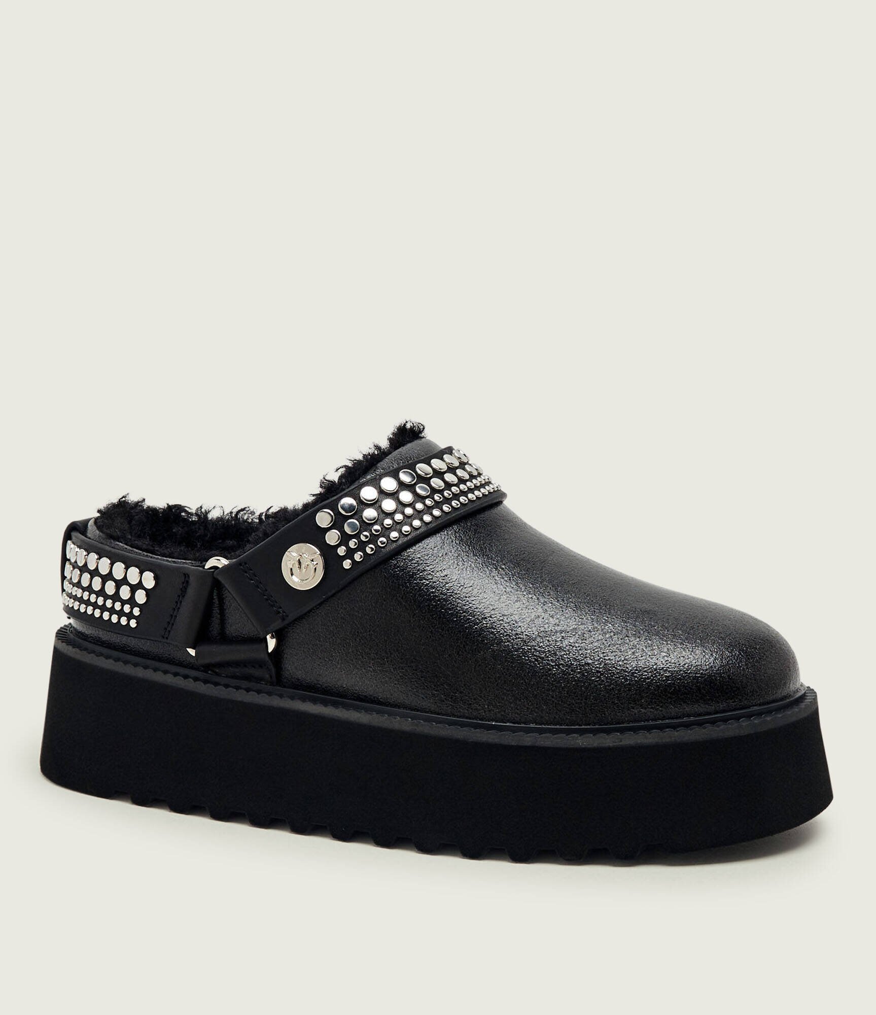 Pinko De piele mules (încălțăminte) Martina 05