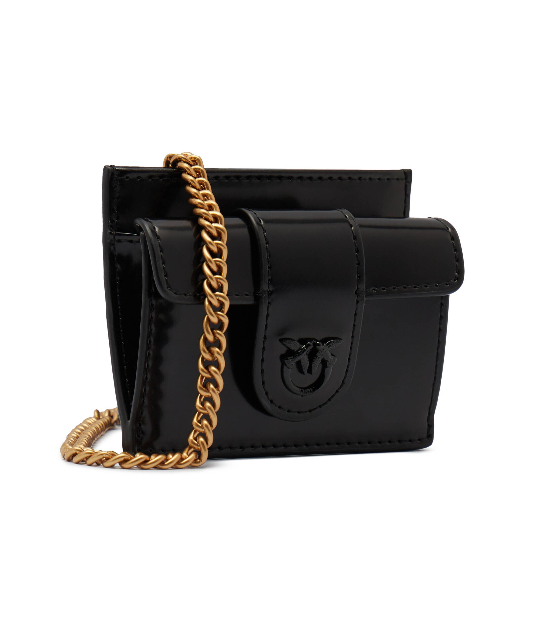 Pinko De piele portofel CARD HOLDER POCKET PELLE SPAZZ