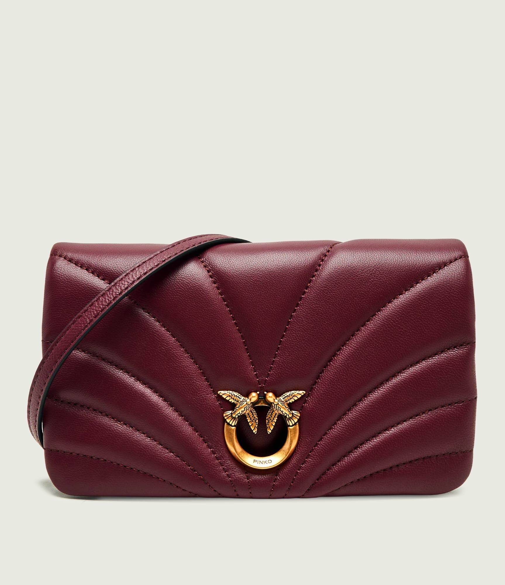 Pinko De piele poșetă plic Click Horizontal Mini