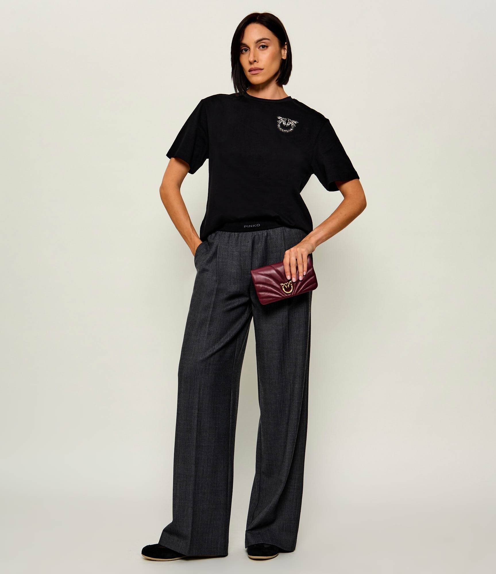 Pinko De piele poșetă plic Click Horizontal Mini