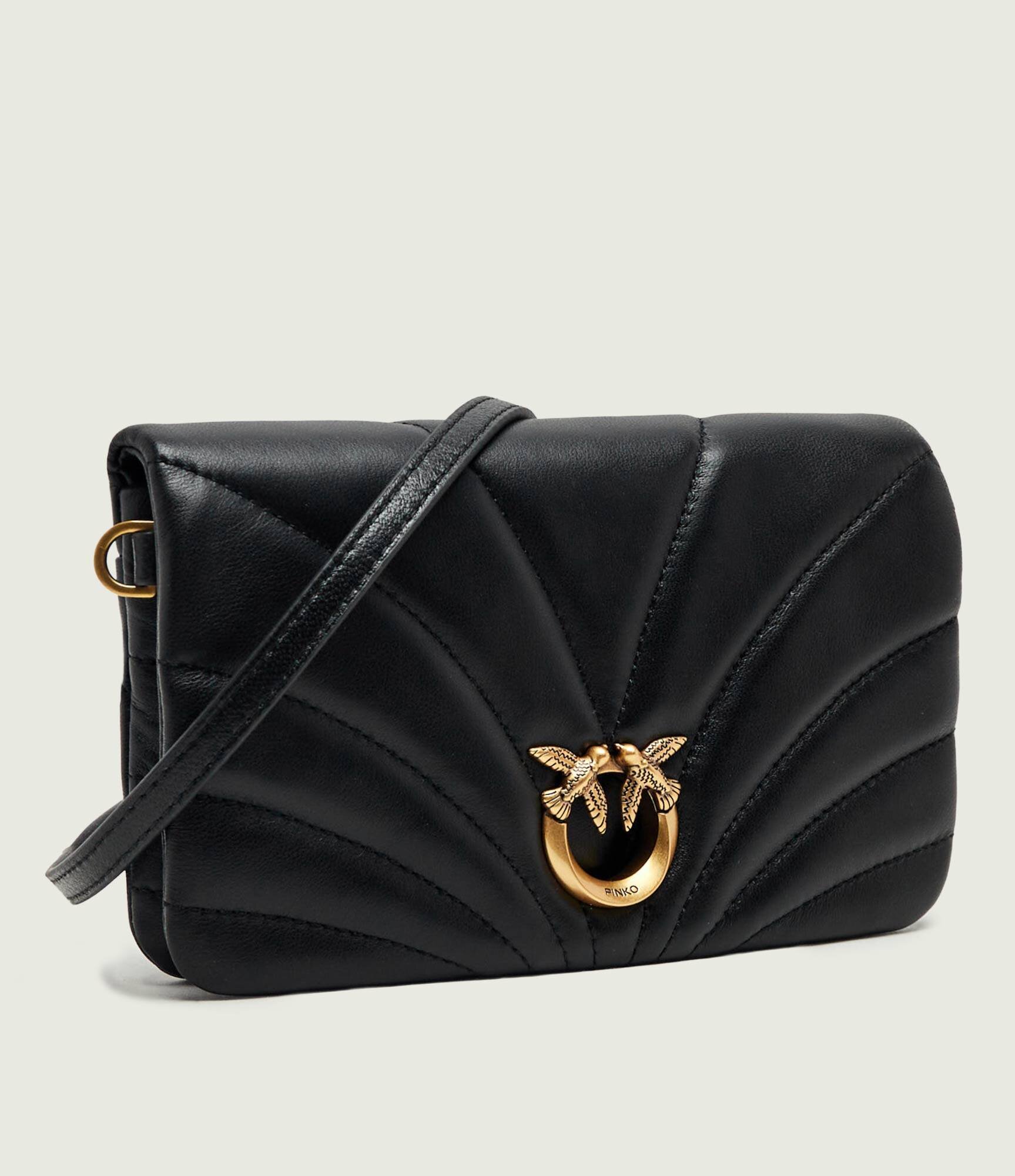 Pinko De piele poșetă plic Click Horizontal Mini