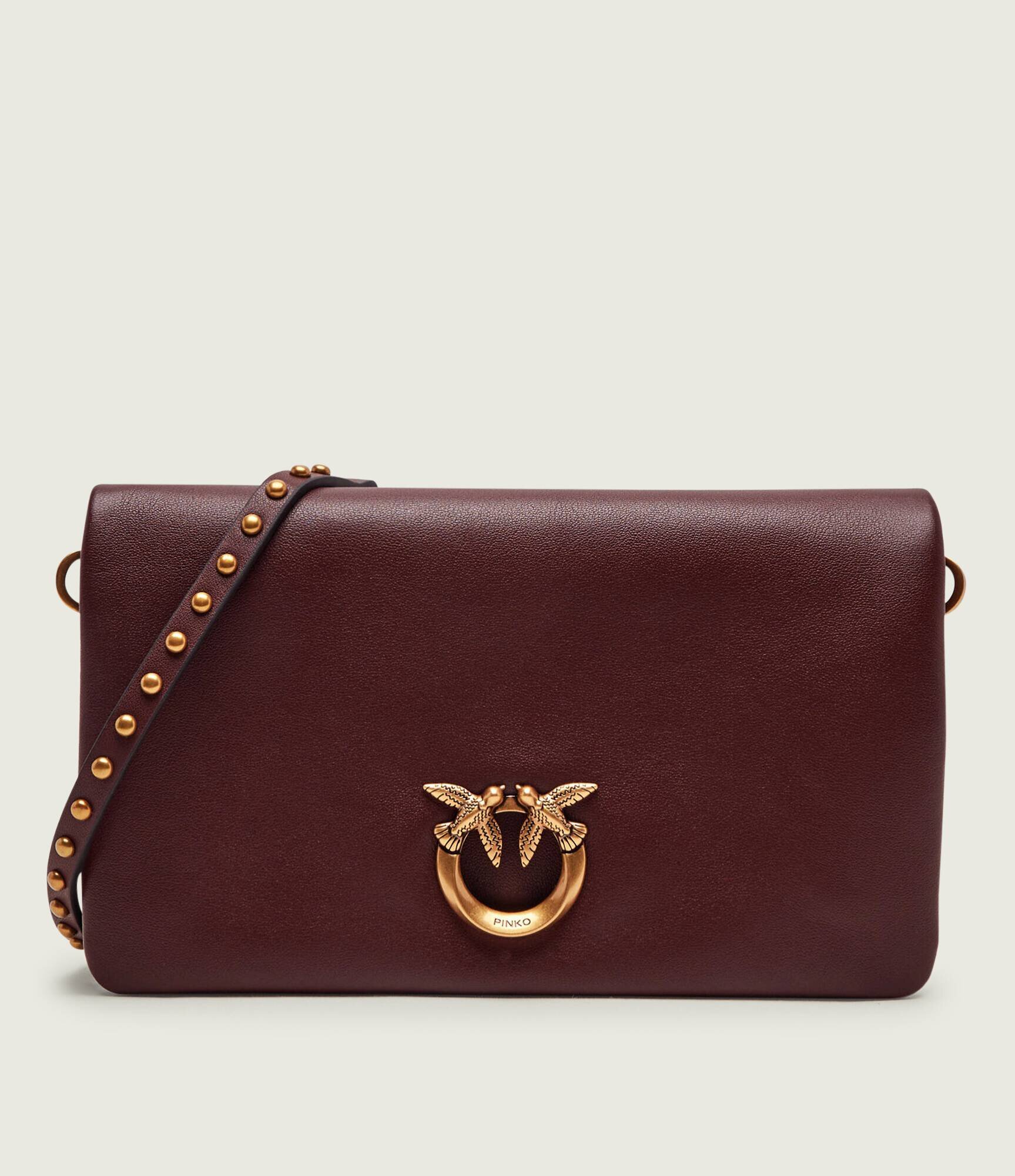 Pinko De piele poșetă plic CLICK SOFT HORIZONTAL MINI